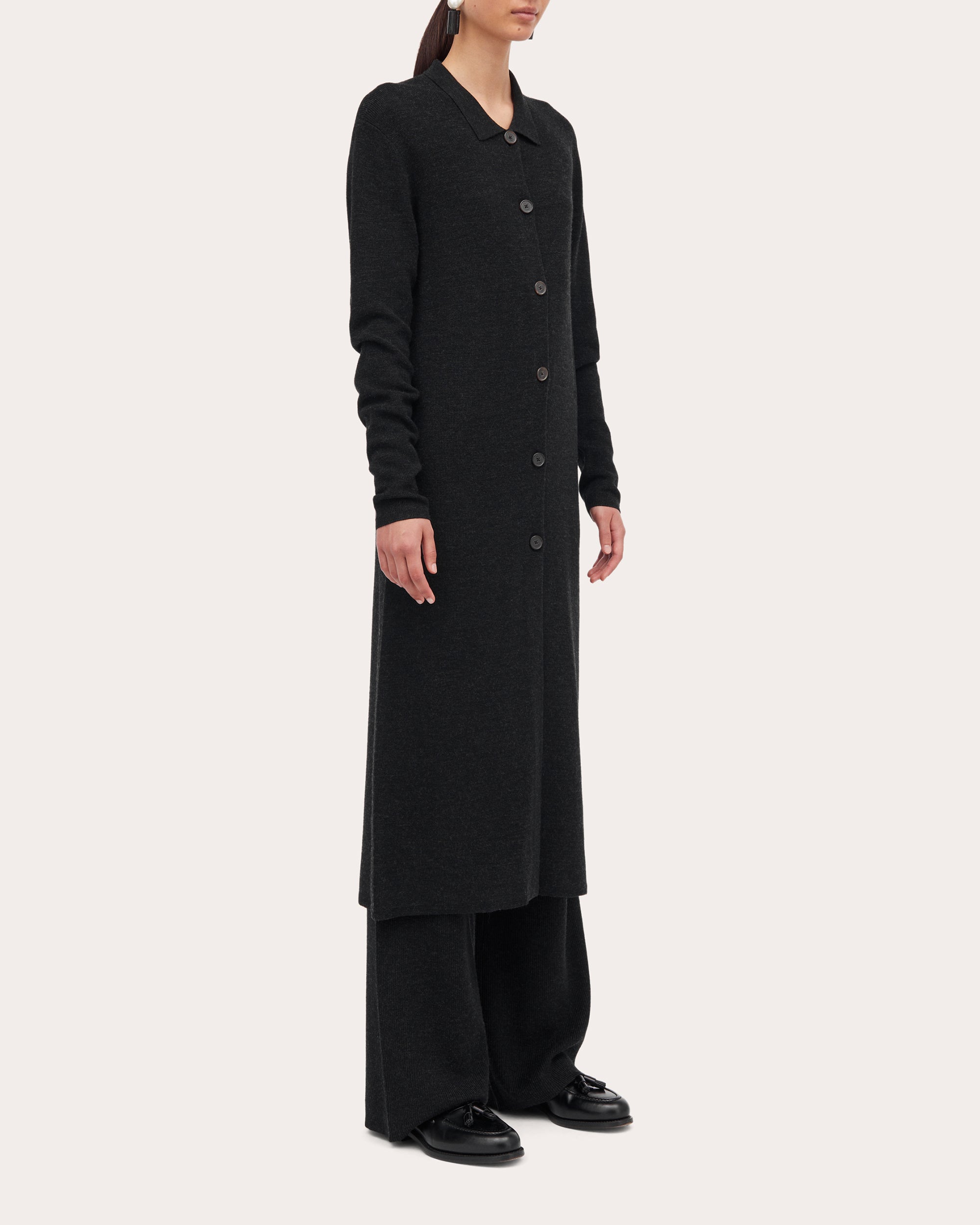Kua Long Wool-Mélange Cardigan
