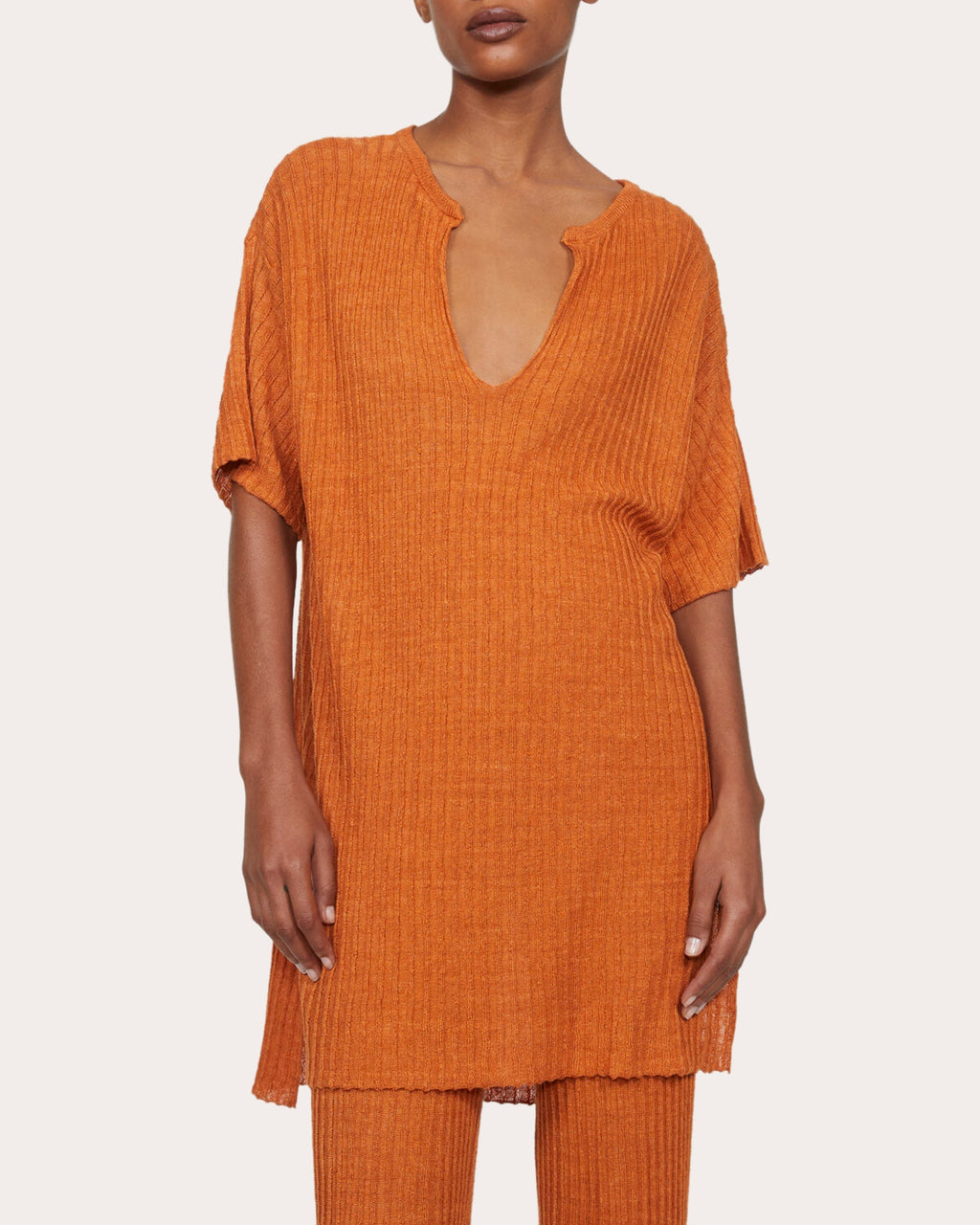 Linda Rib Knit Tunic