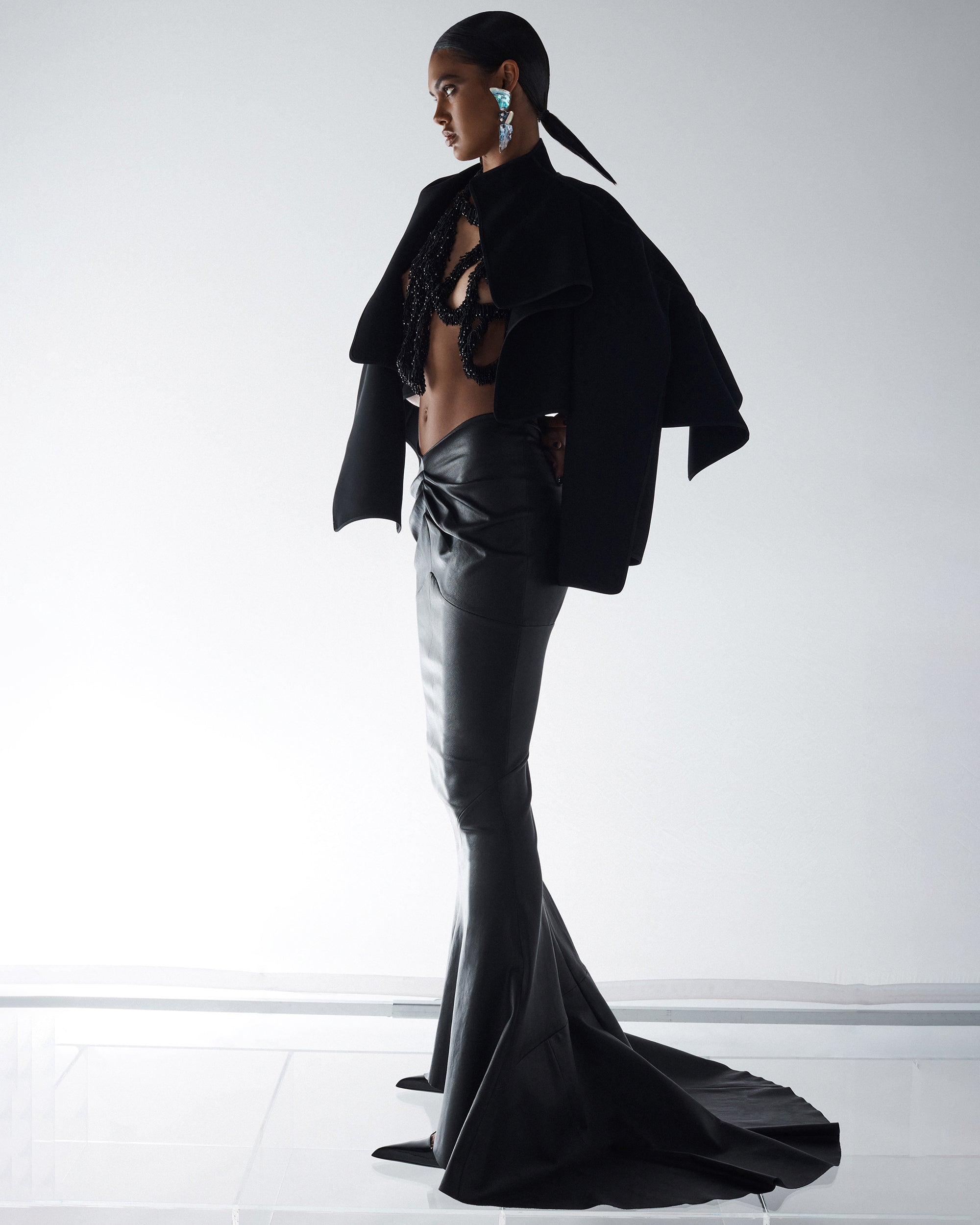 Zest Paneled Cropped Jacket