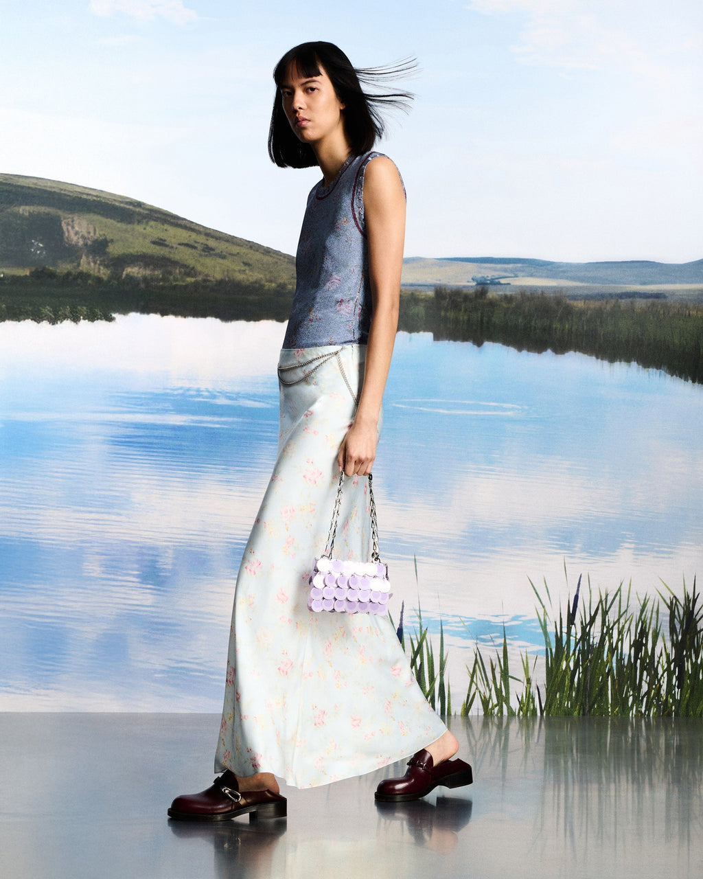 Sparkle Nano Paillette Shoulder Bag
