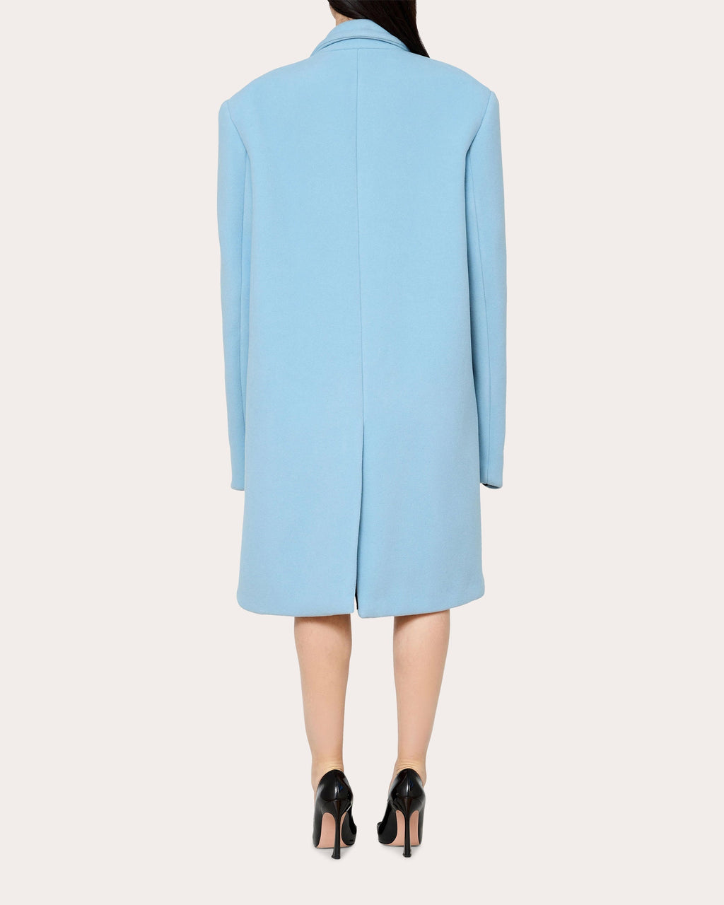 Oversized Double-Faced Wool Coat