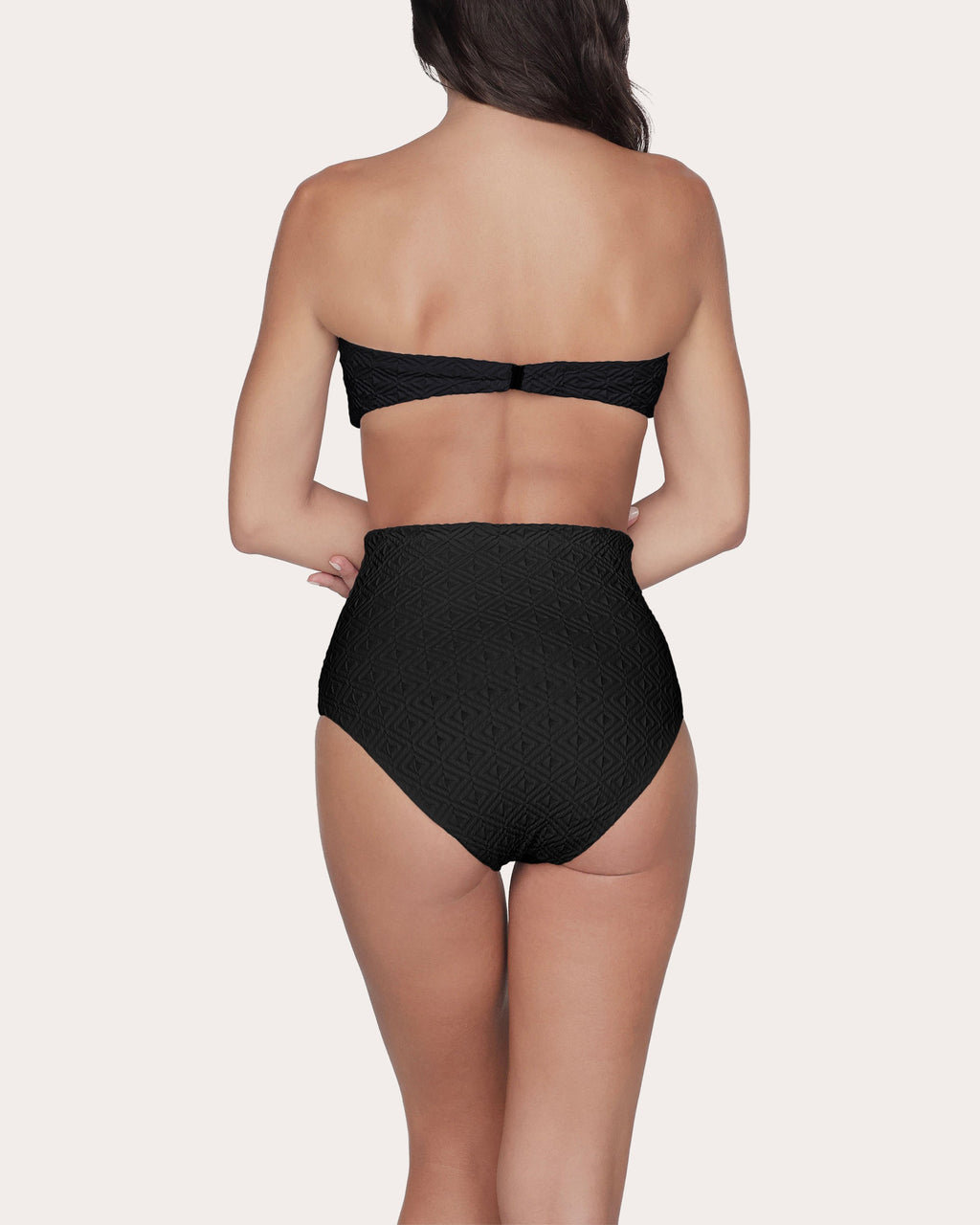 Laila Bow-Detail Bandeau Bikini Top