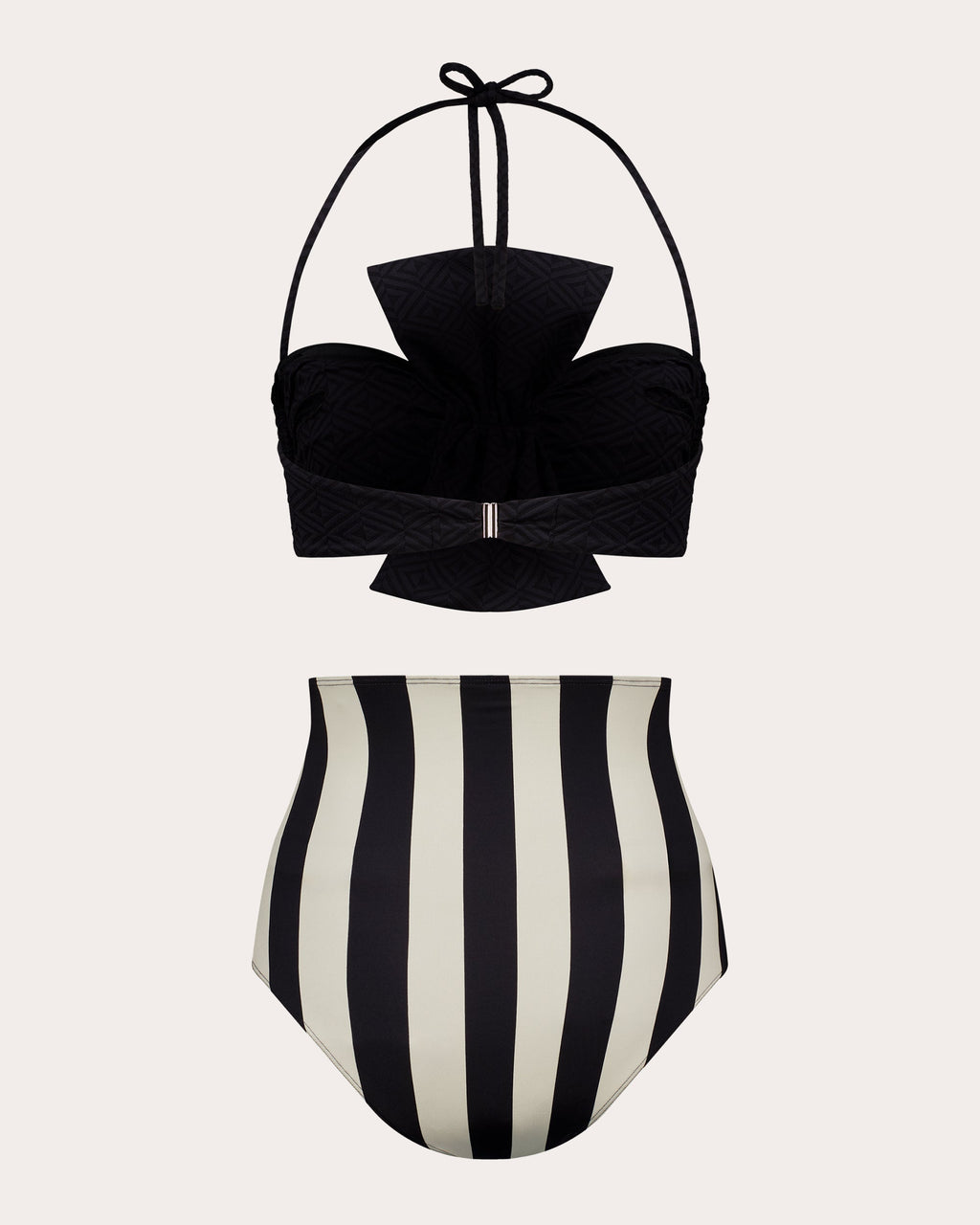 Laila Bow-Detail Bandeau Bikini Top