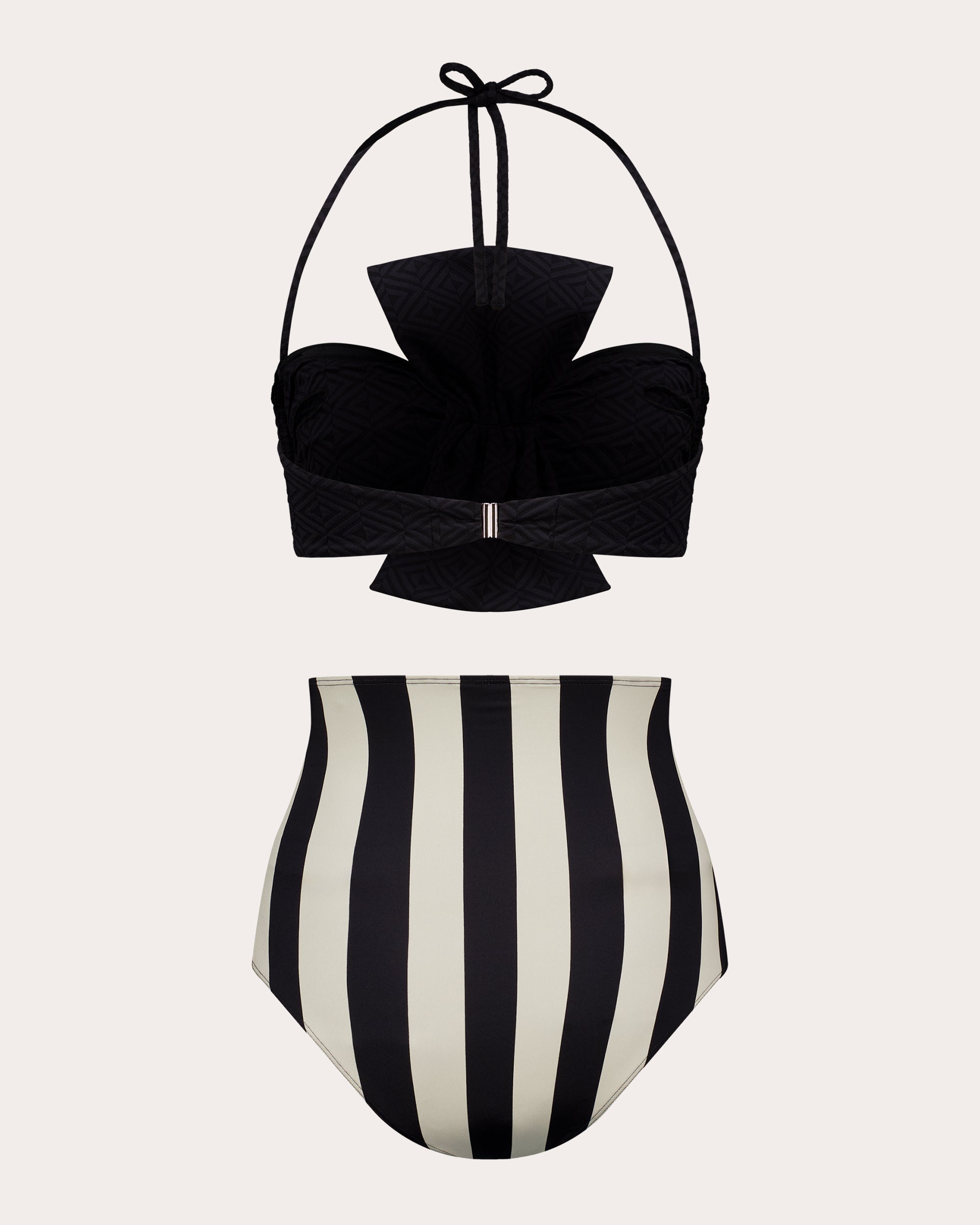 Laila Bow-Detail Bandeau Bikini Top
