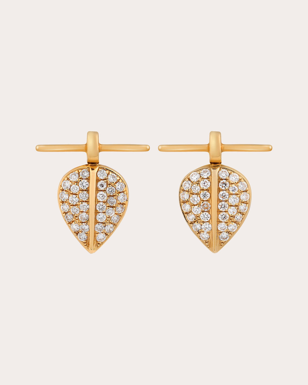 Lazarus 18K Gold Diamond Earrings