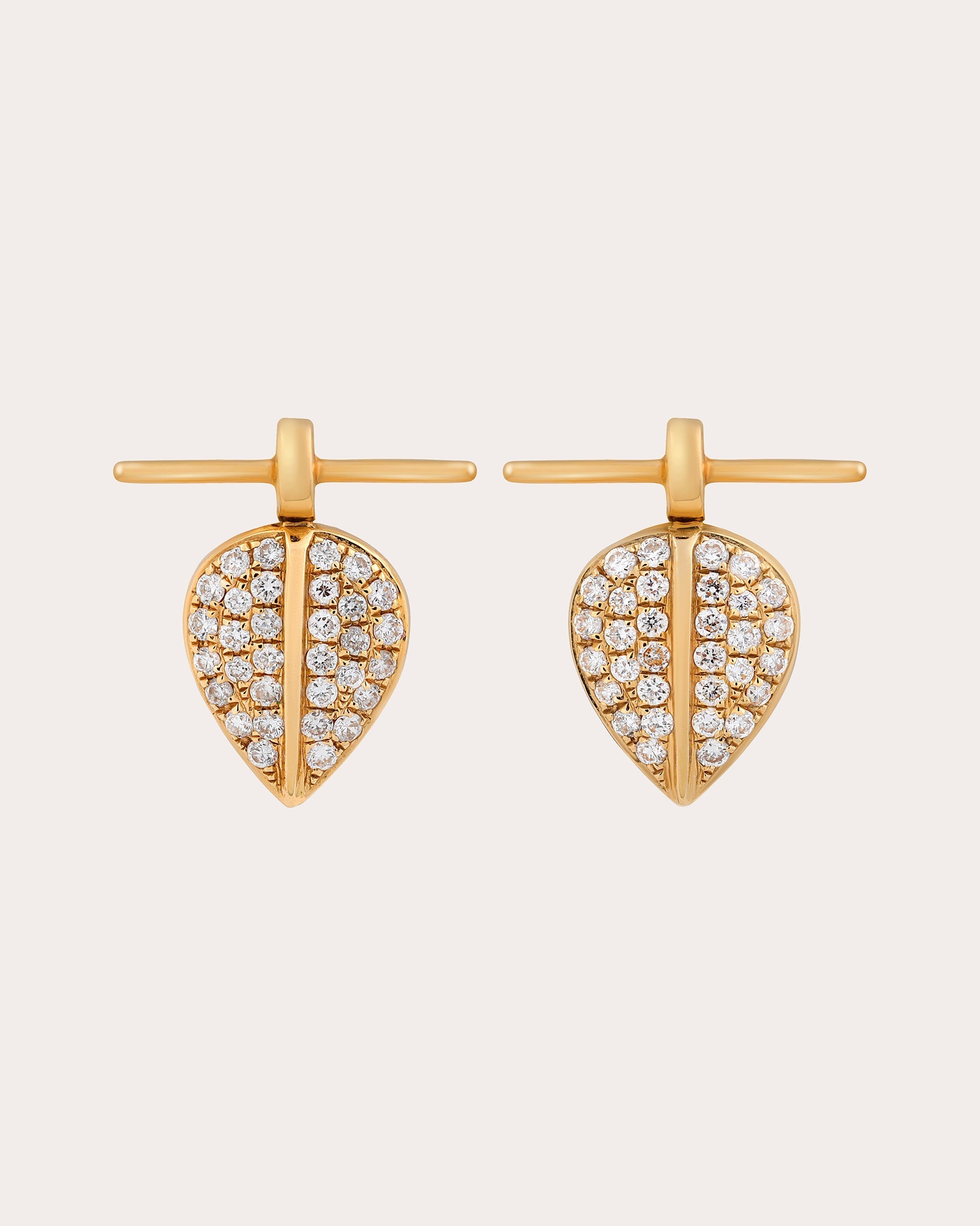 Lazarus 18K Gold Diamond Earrings