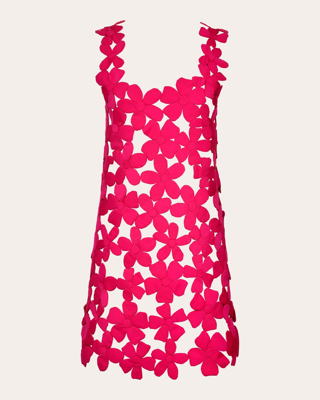Jardin Floral Embroidered Silk Mini Dress