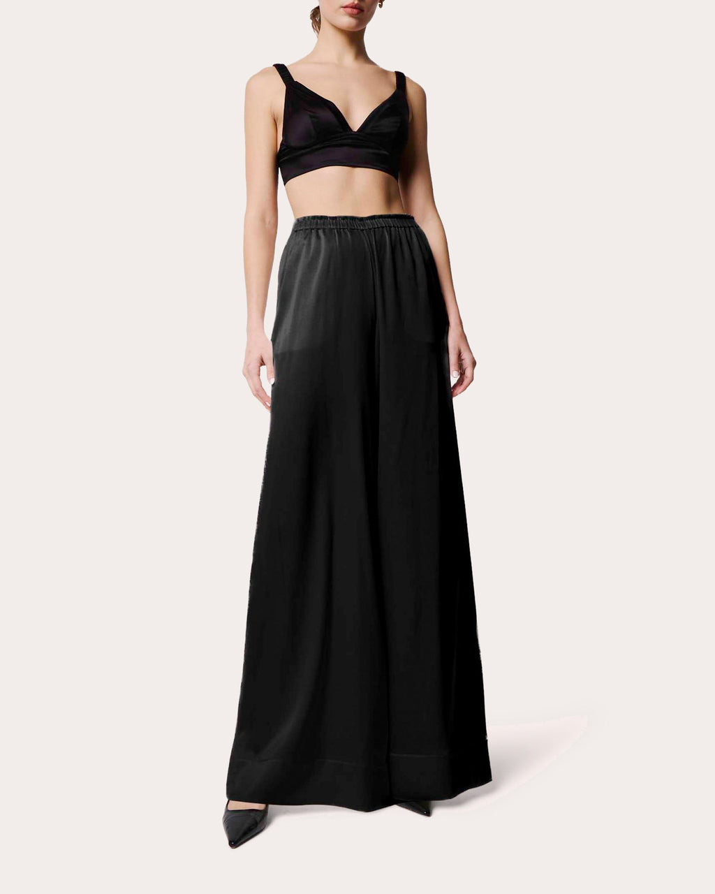 Lourdes Eco Silk Trousers