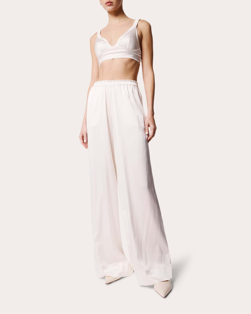Lourdes Eco Silk Trousers