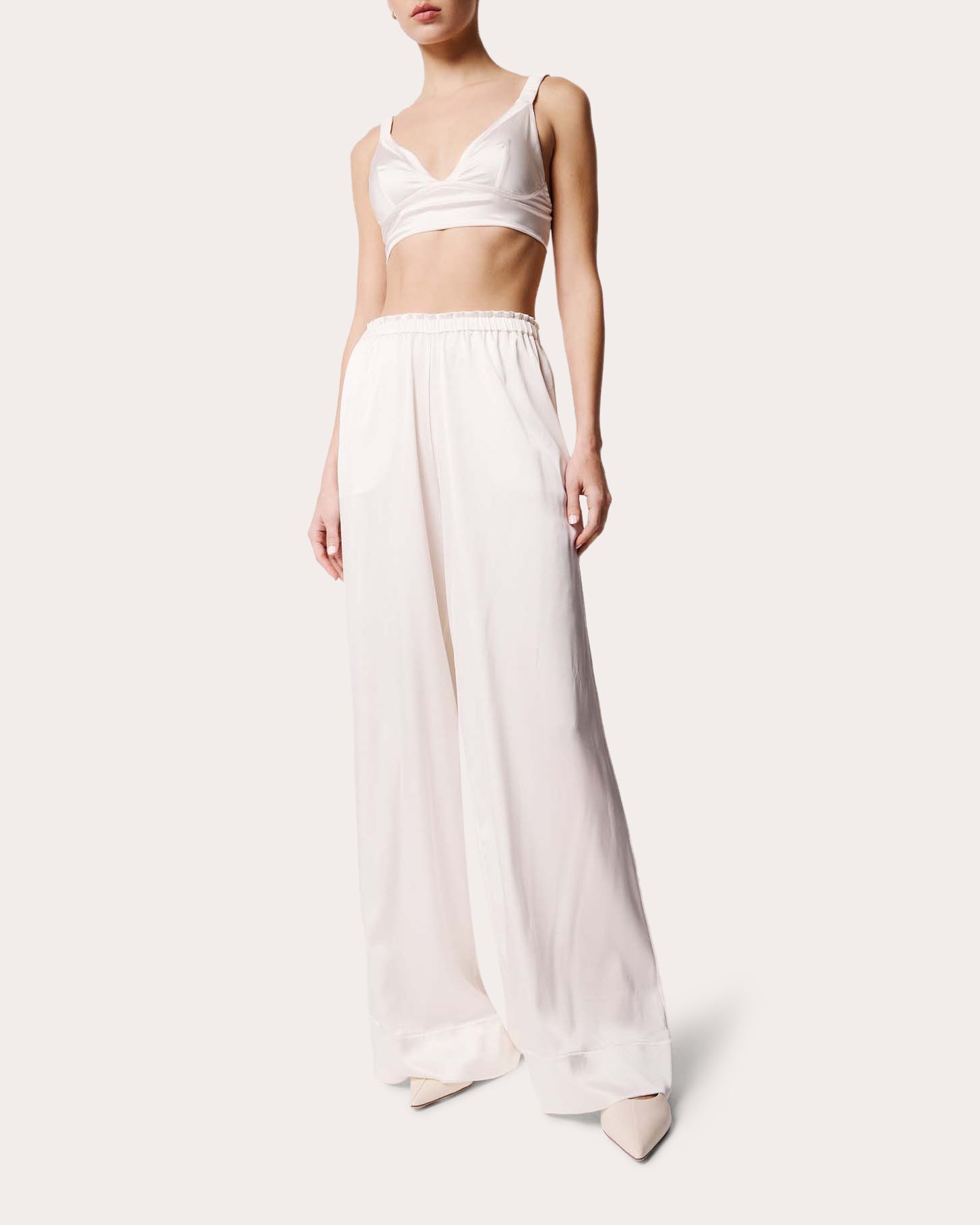 Lourdes Eco Silk Trousers