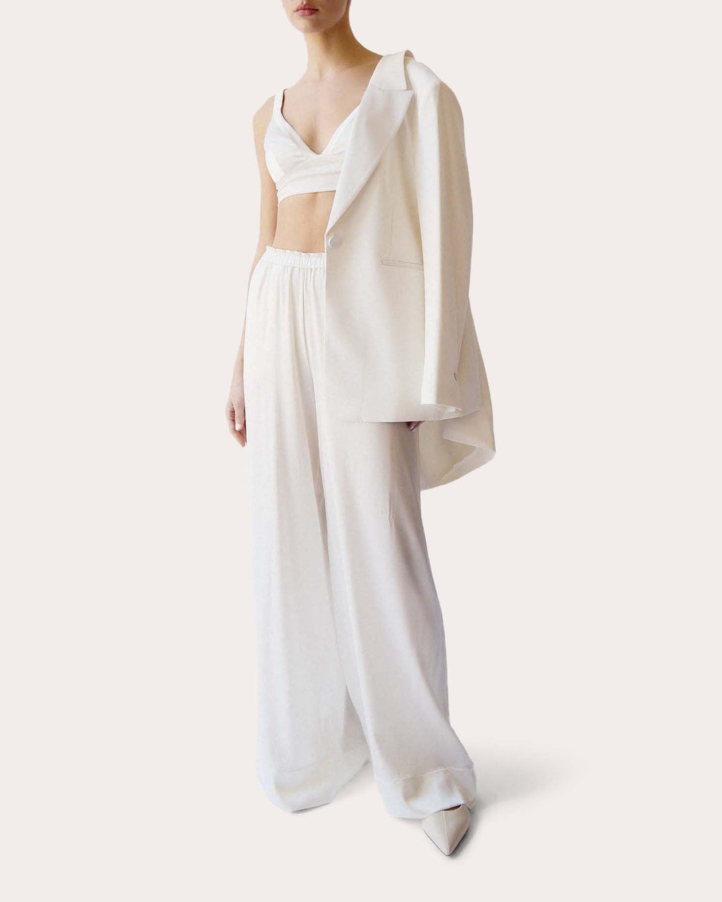 Lourdes Eco Silk Trousers