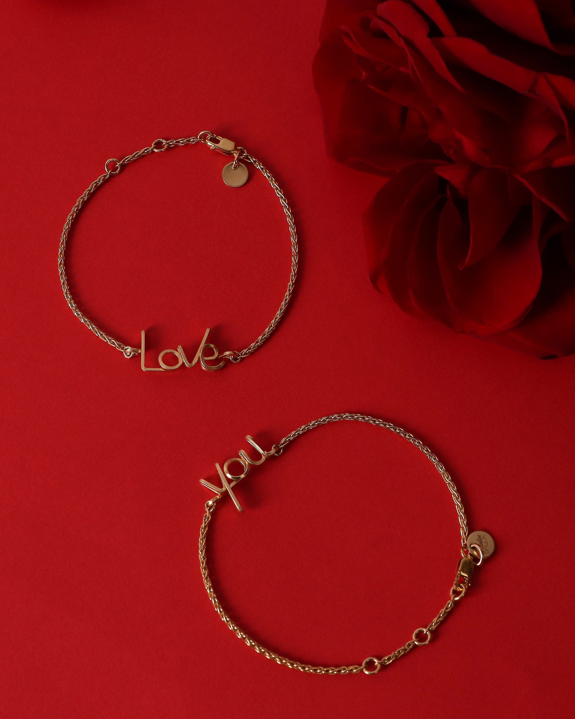 'You' 14K Gold-Filled Chain Bracelet
