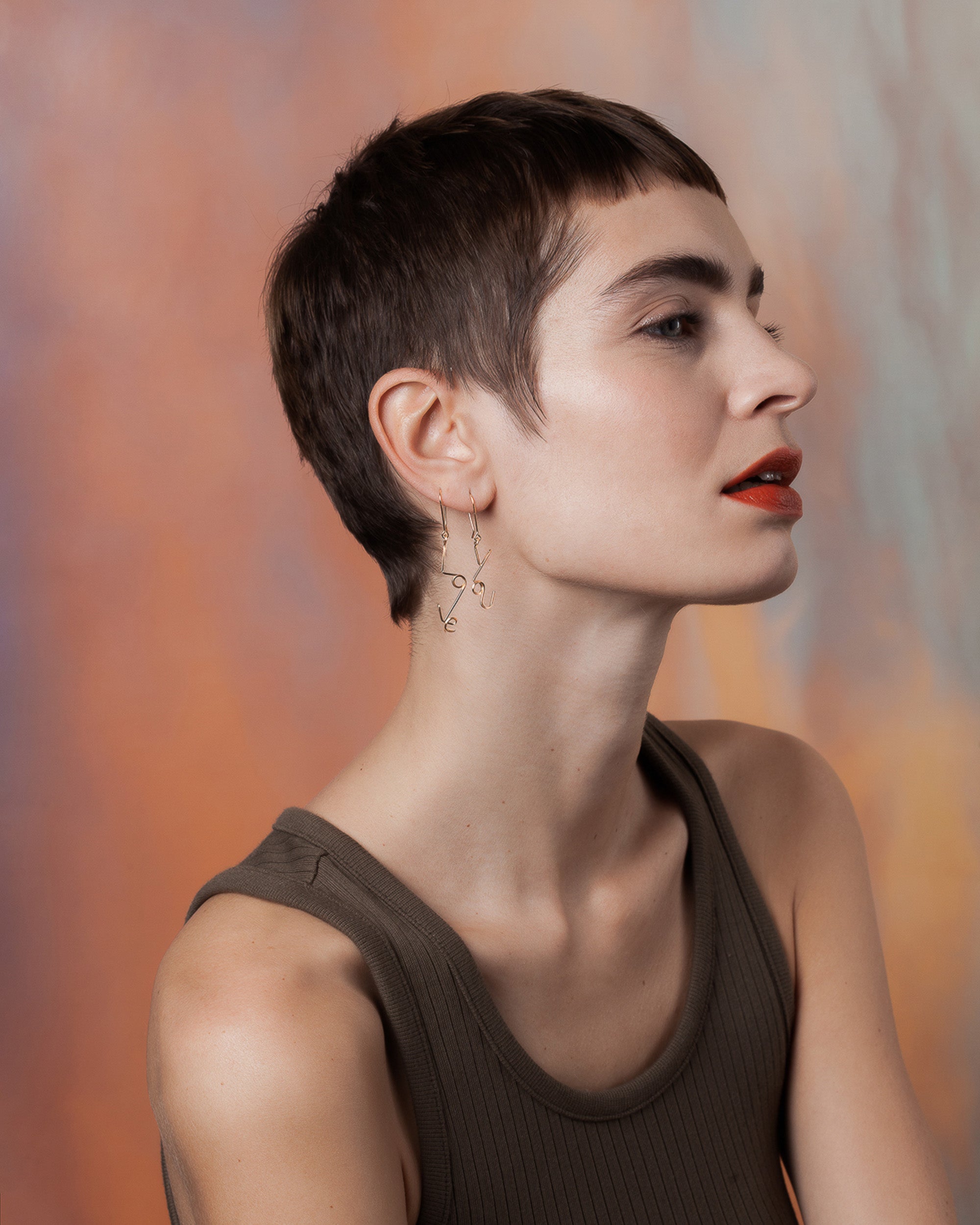 'You' 14K Gold-Filled Single Earring