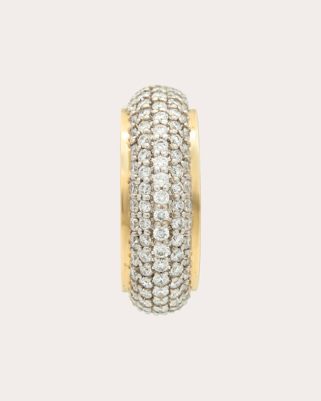 Luna 18K Gold Diamond Pavé Ear Cuff