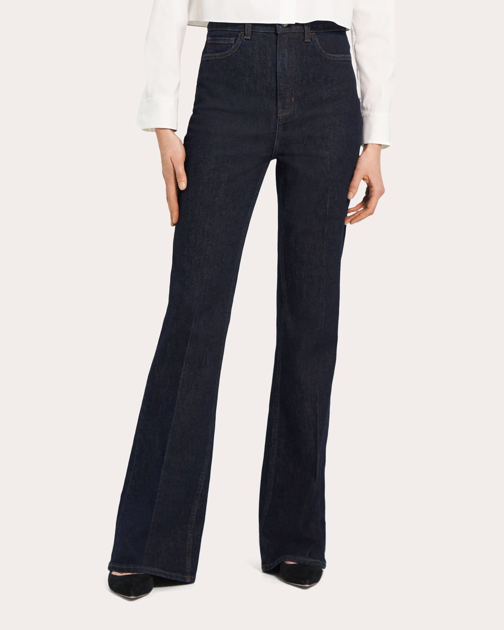 Demitria High-Waist Flare Jeans