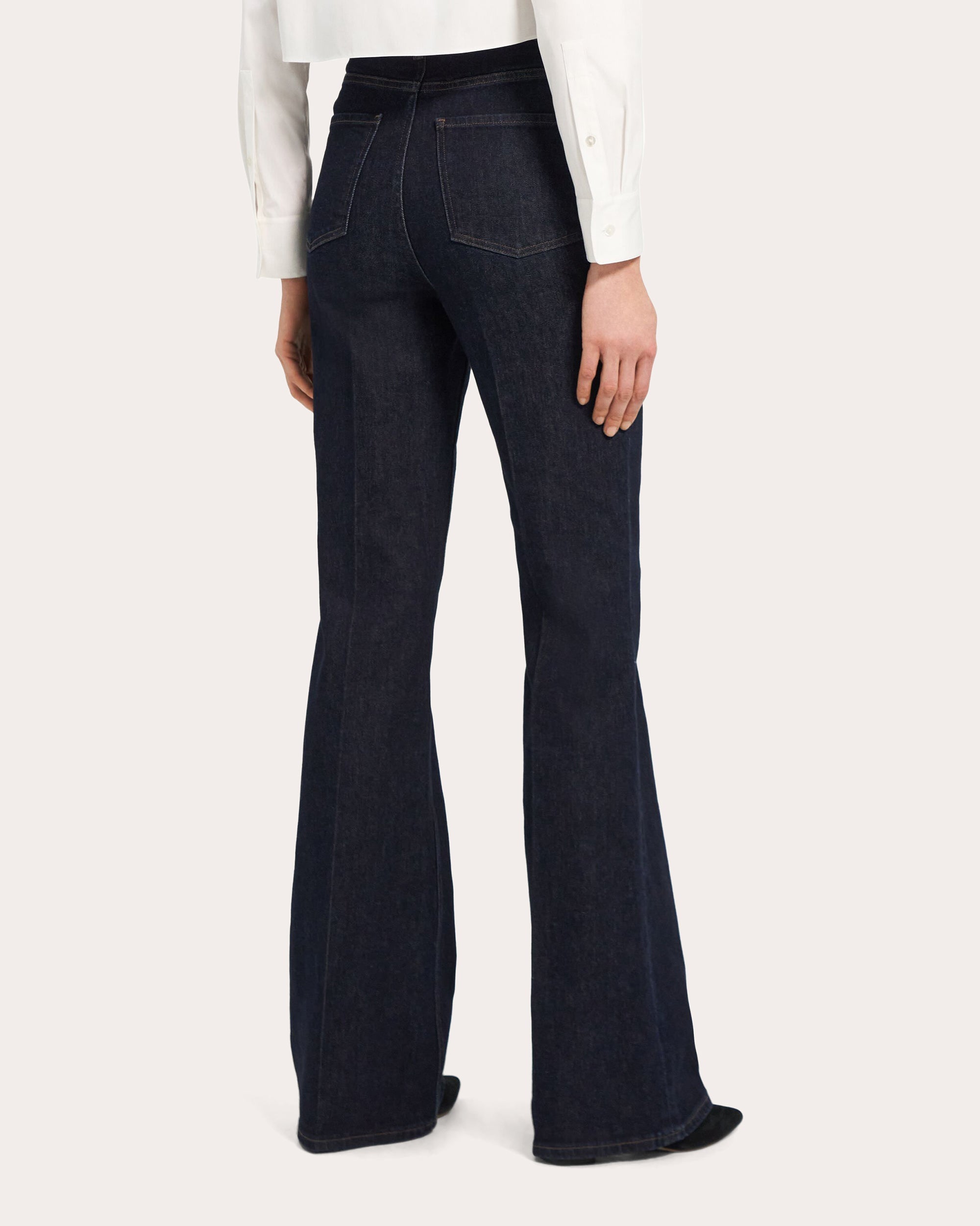 Demitria High-Waist Flare Jeans