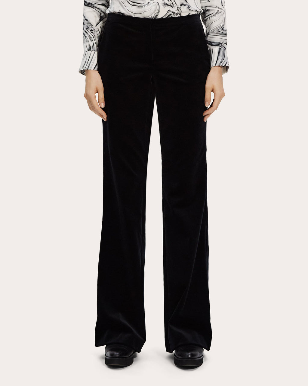 Demitria Pressed Flare Pants