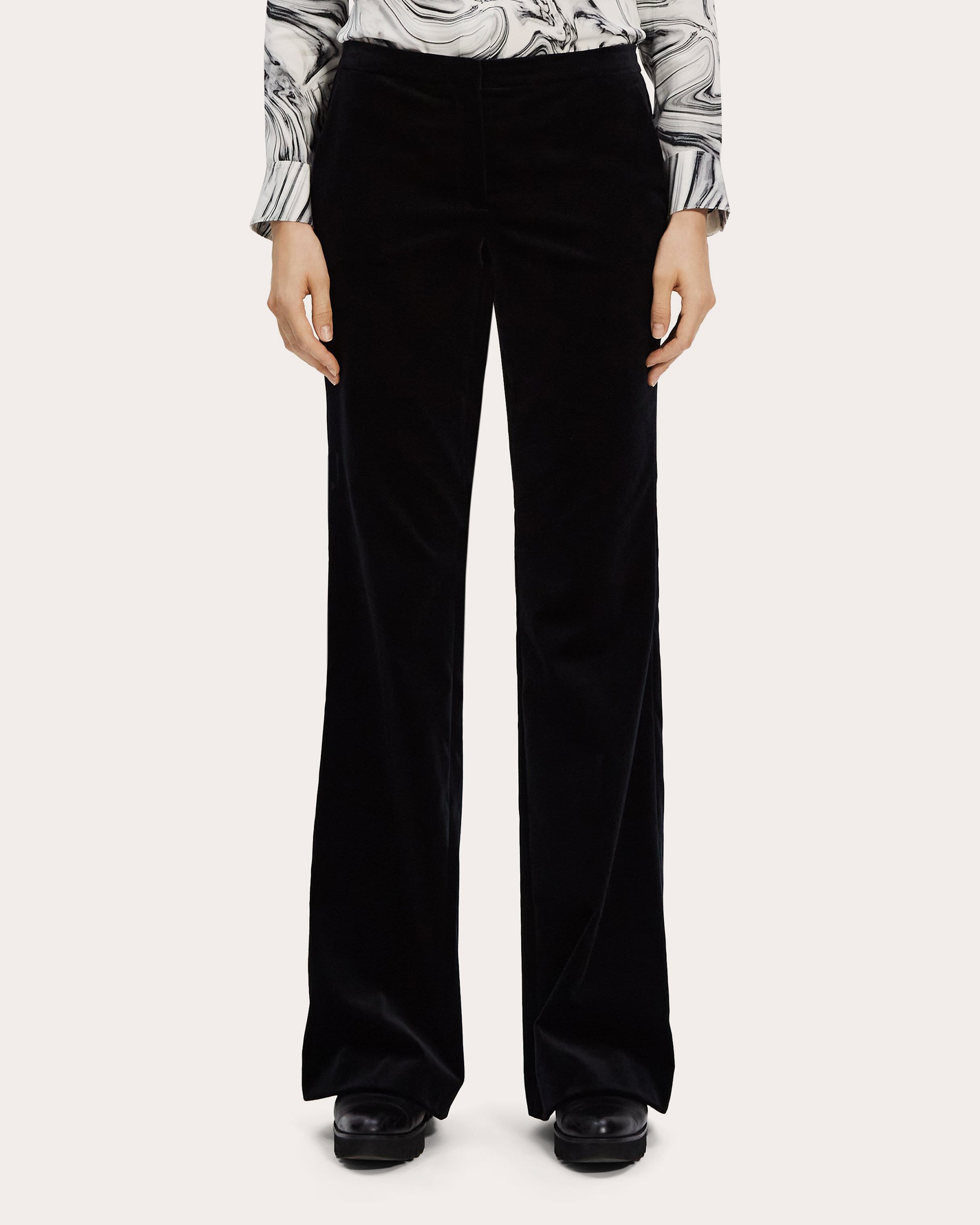 Demitria Pressed Flare Pants