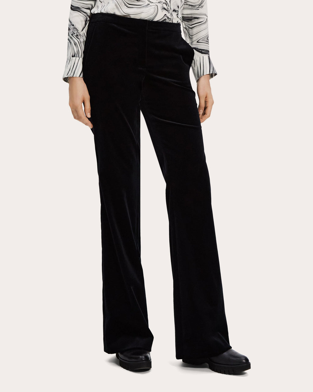 Demitria Pressed Flare Pants