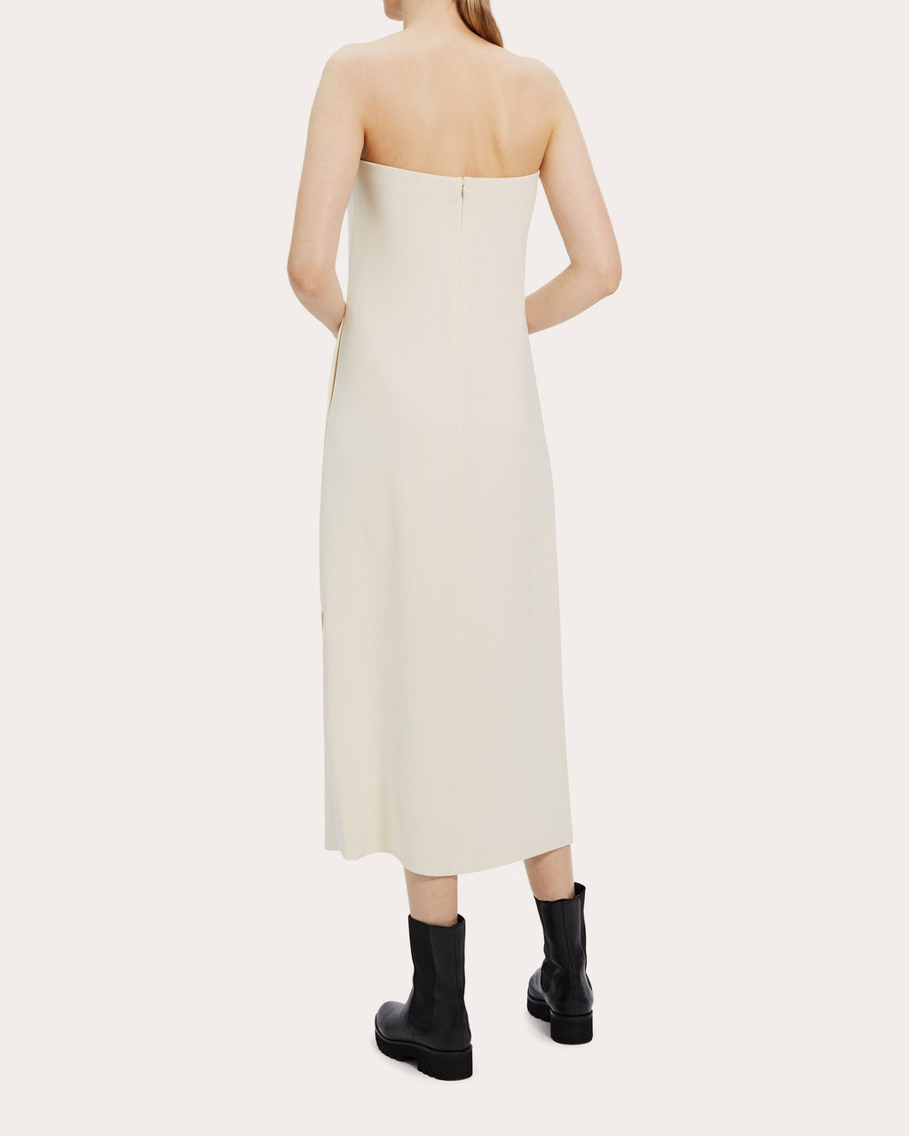 Classic Crepe Midi Dress