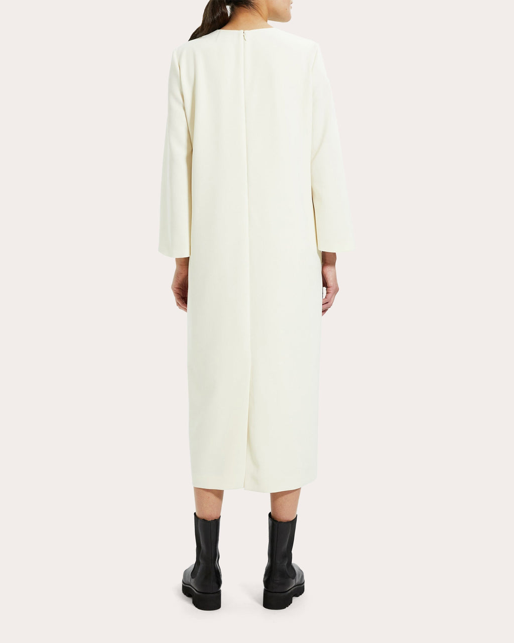 Classic Crepe Midi Dress