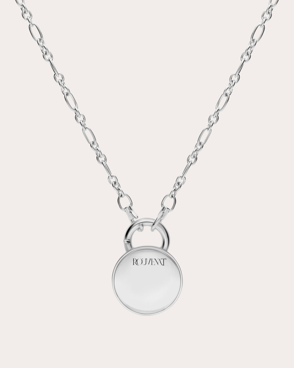 Tag 18K Gold Recycled Sterling Silver and Tanzanite Pendant Necklace