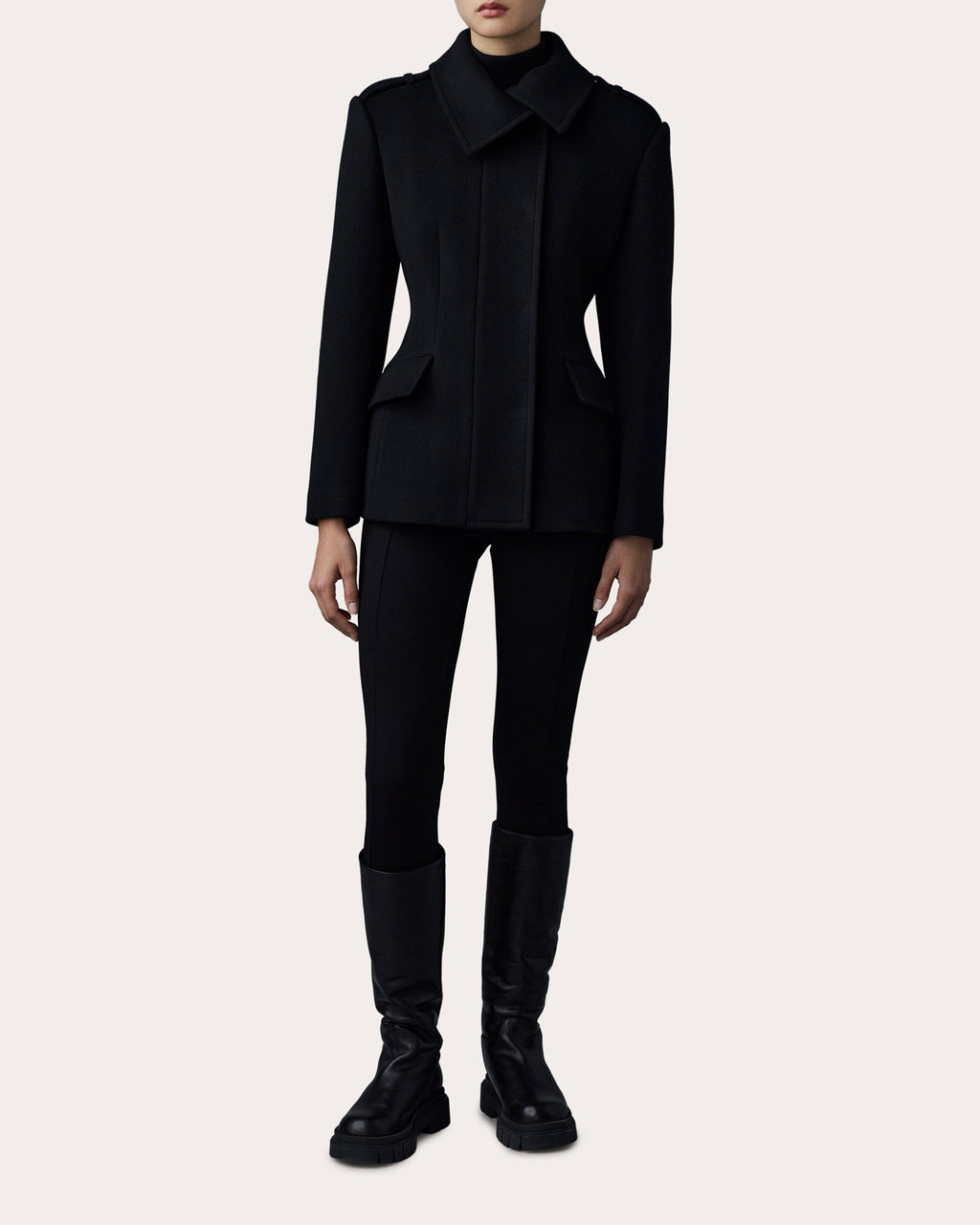 Marcy Double-Faced Wool Jacket