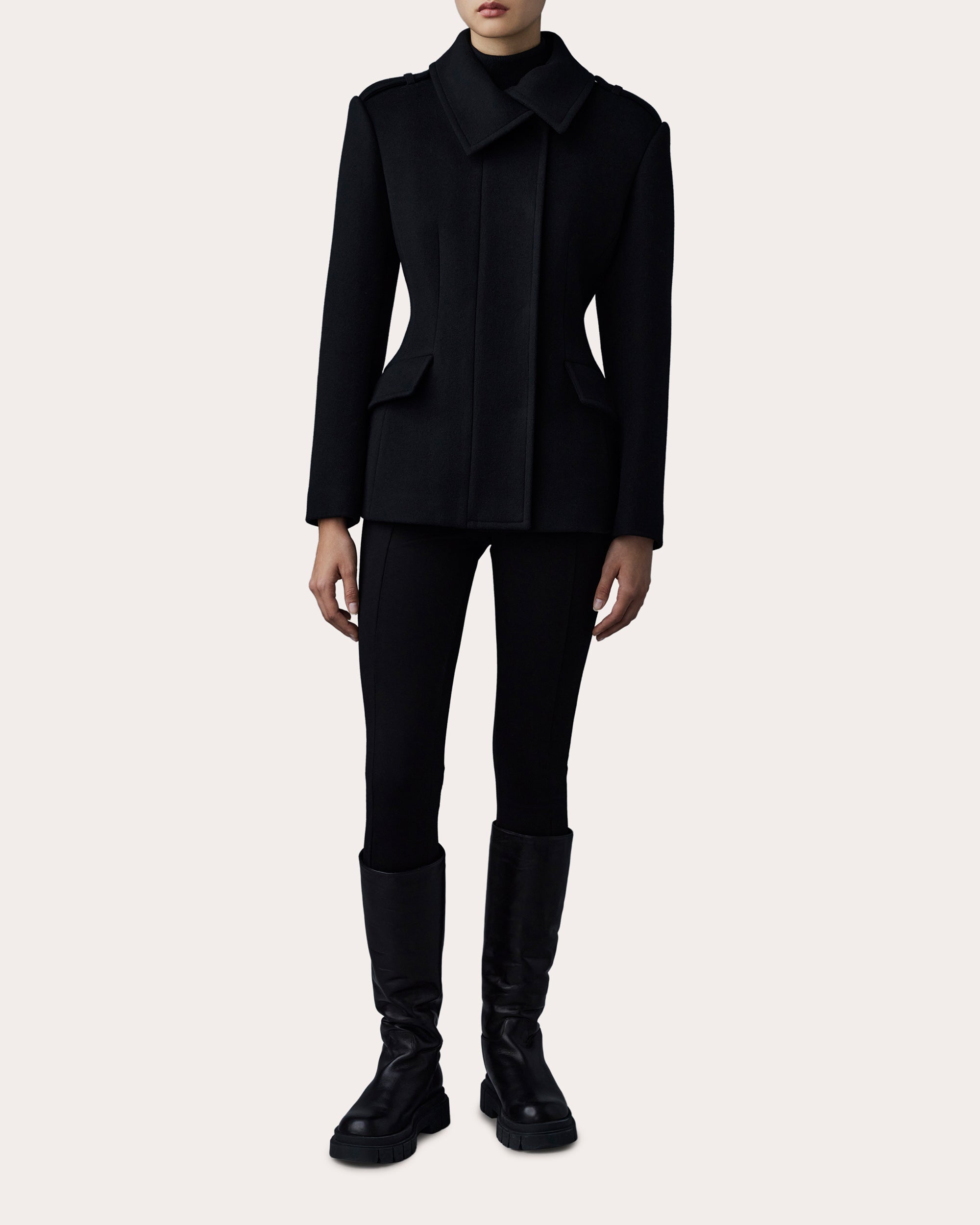 Marcy Double-Faced Wool Jacket