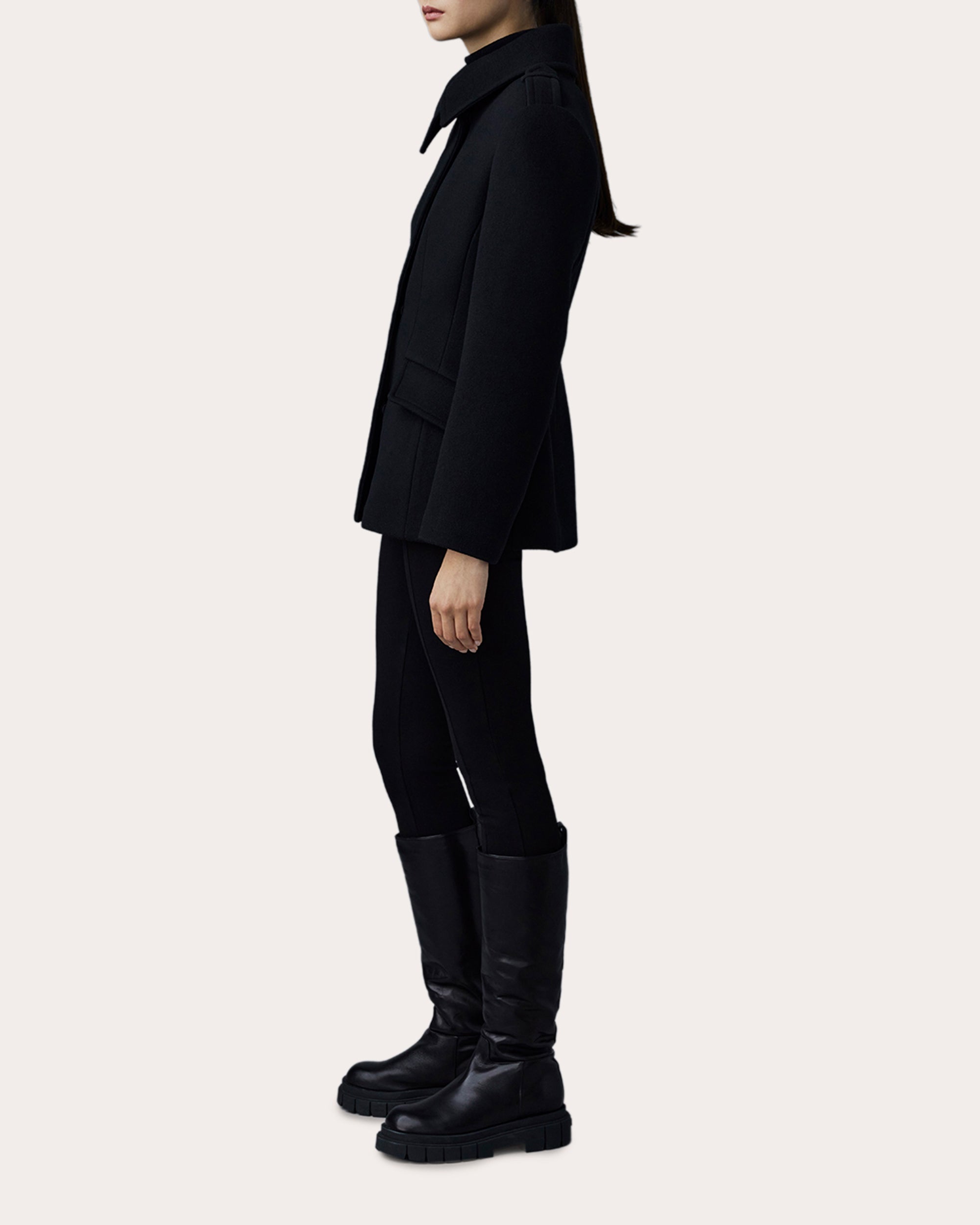 Marcy Double-Faced Wool Jacket