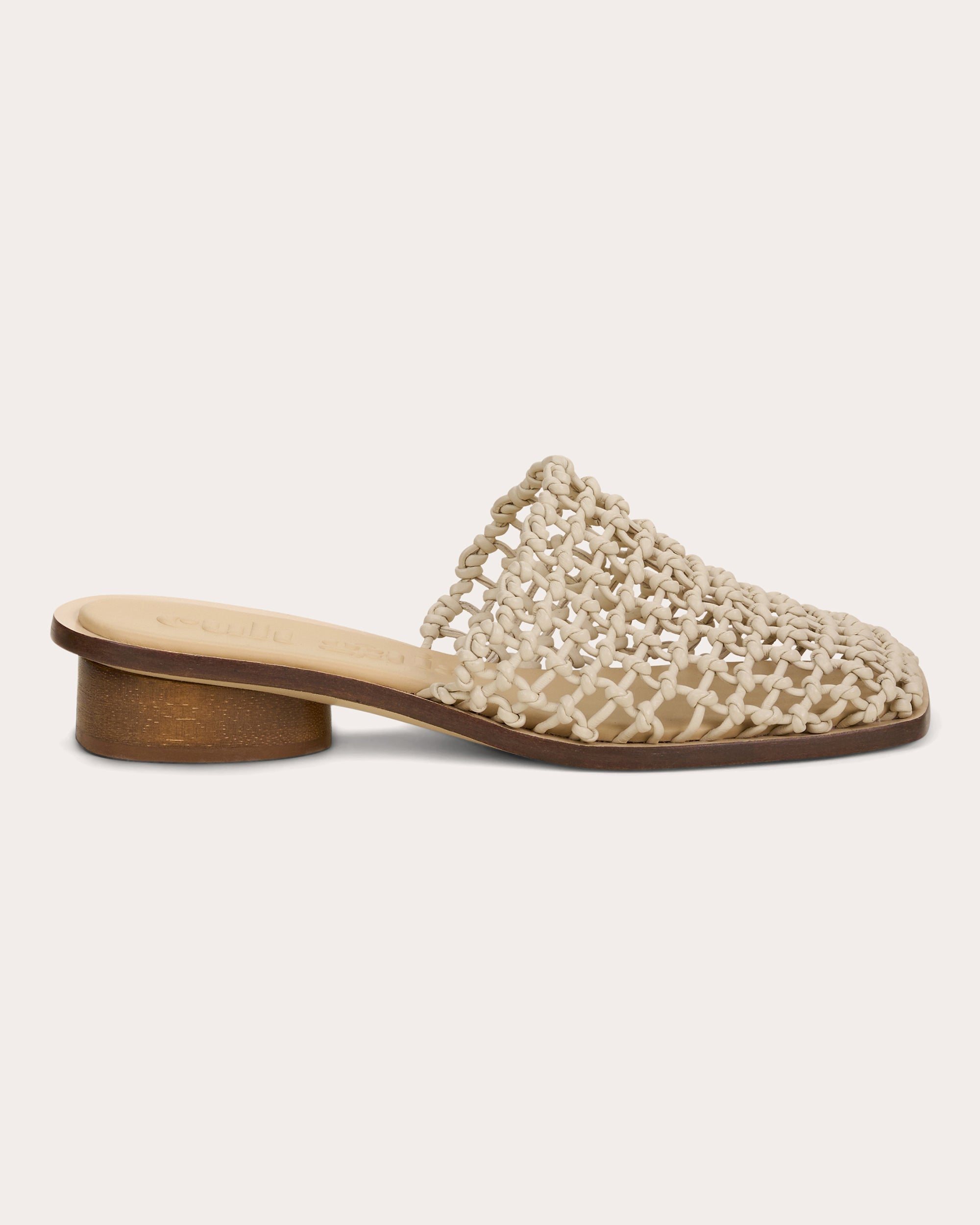 Merida Knotted-Leather Mule
