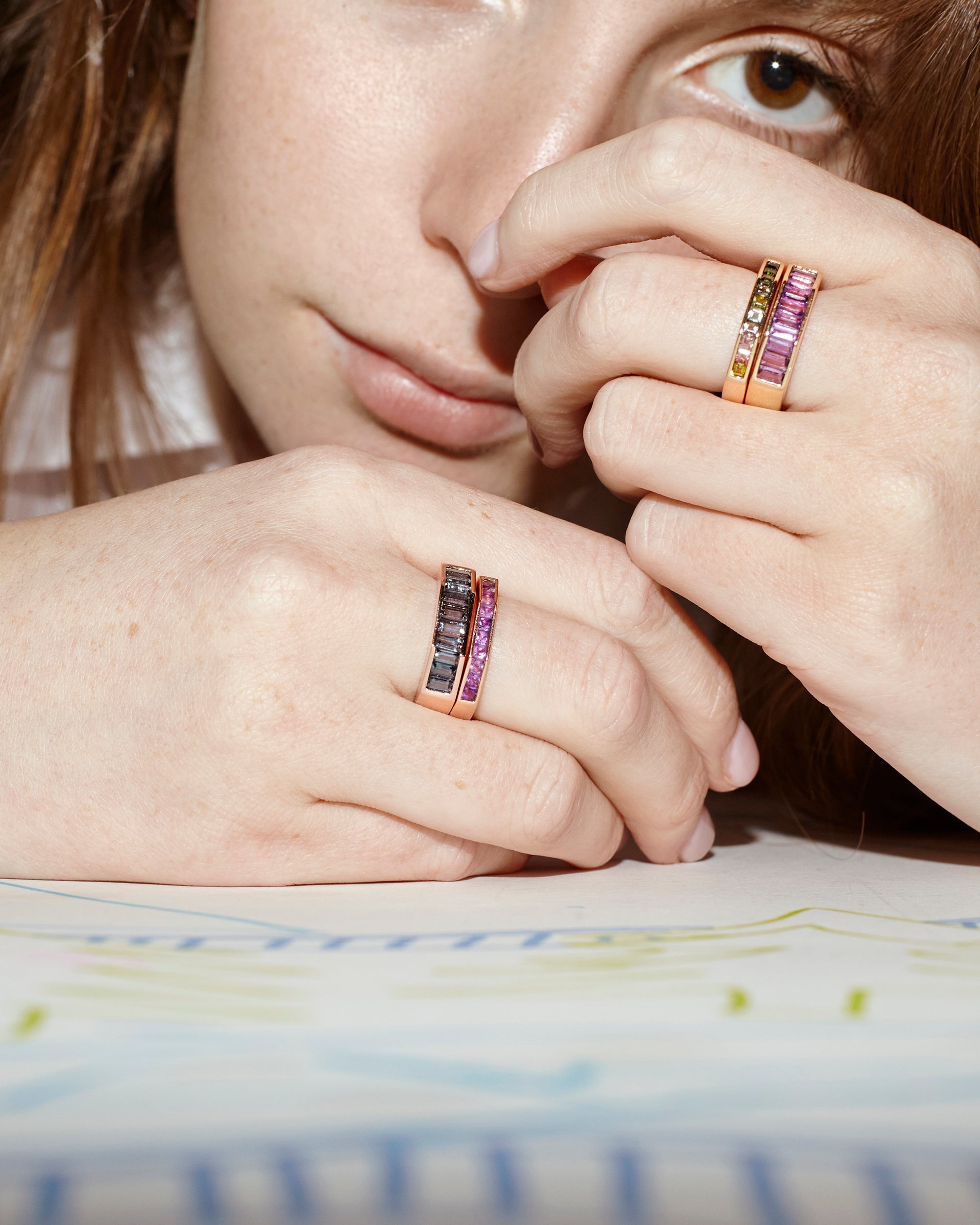 Otto 14K Gold Amethyst Ring