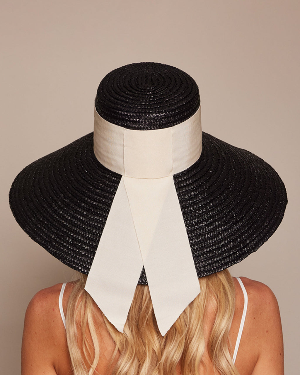 Mirabel Lacquered Straw Sun Hat