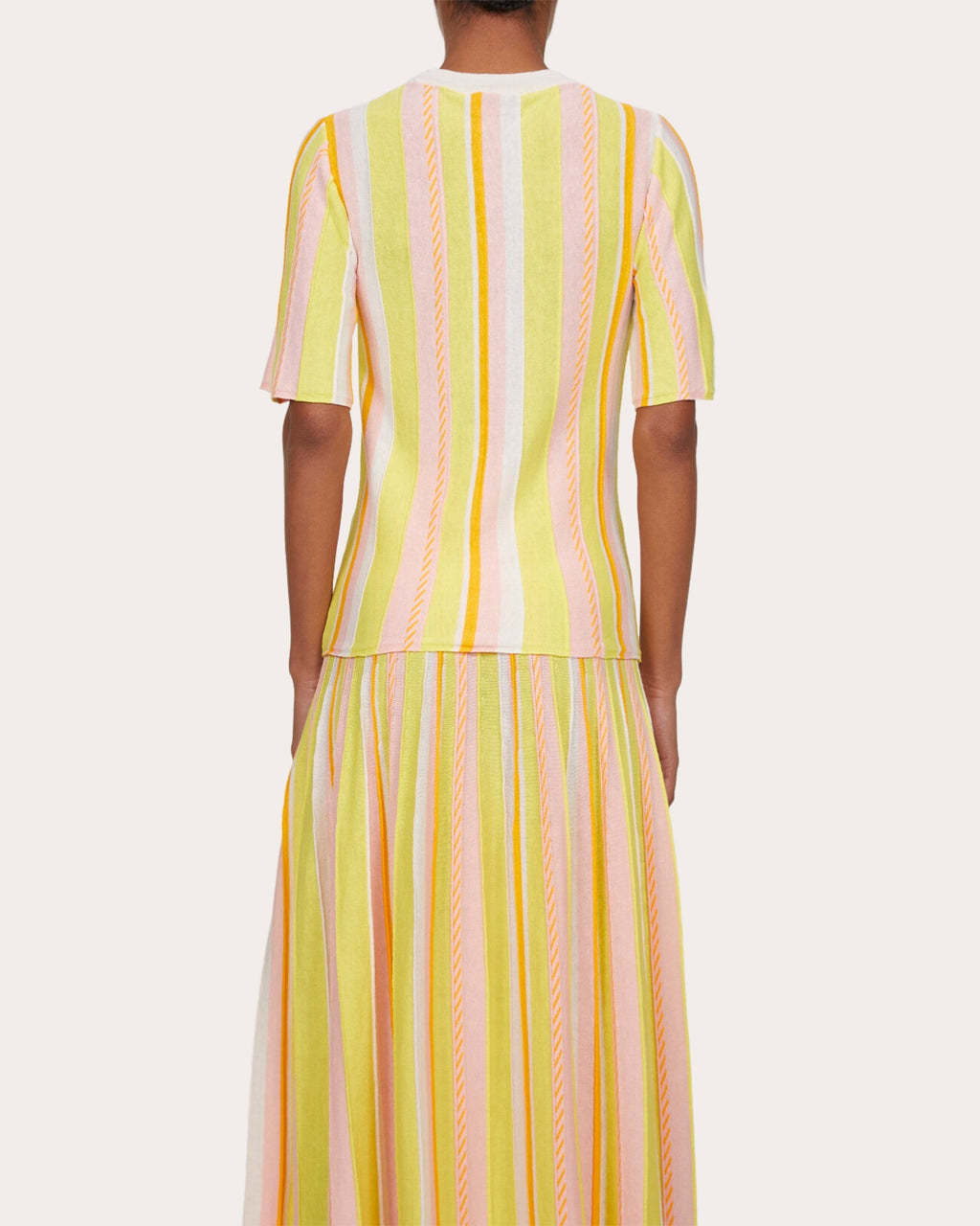 Modulo Stripe Knit Top