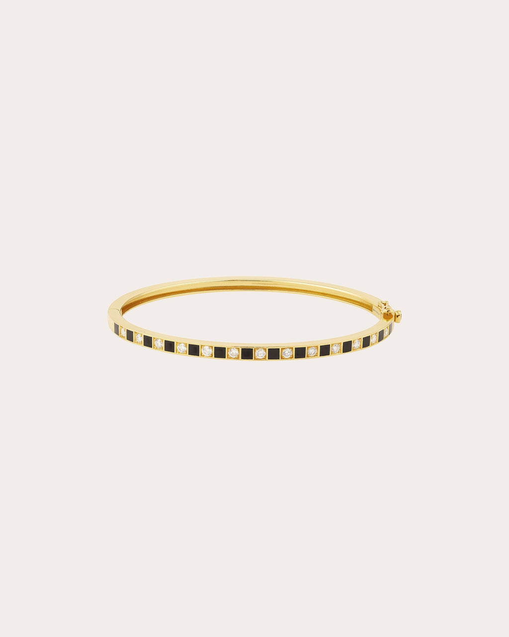 Illusion 18K Gold Lacquer and Lab-Grown Diamond Bracelet