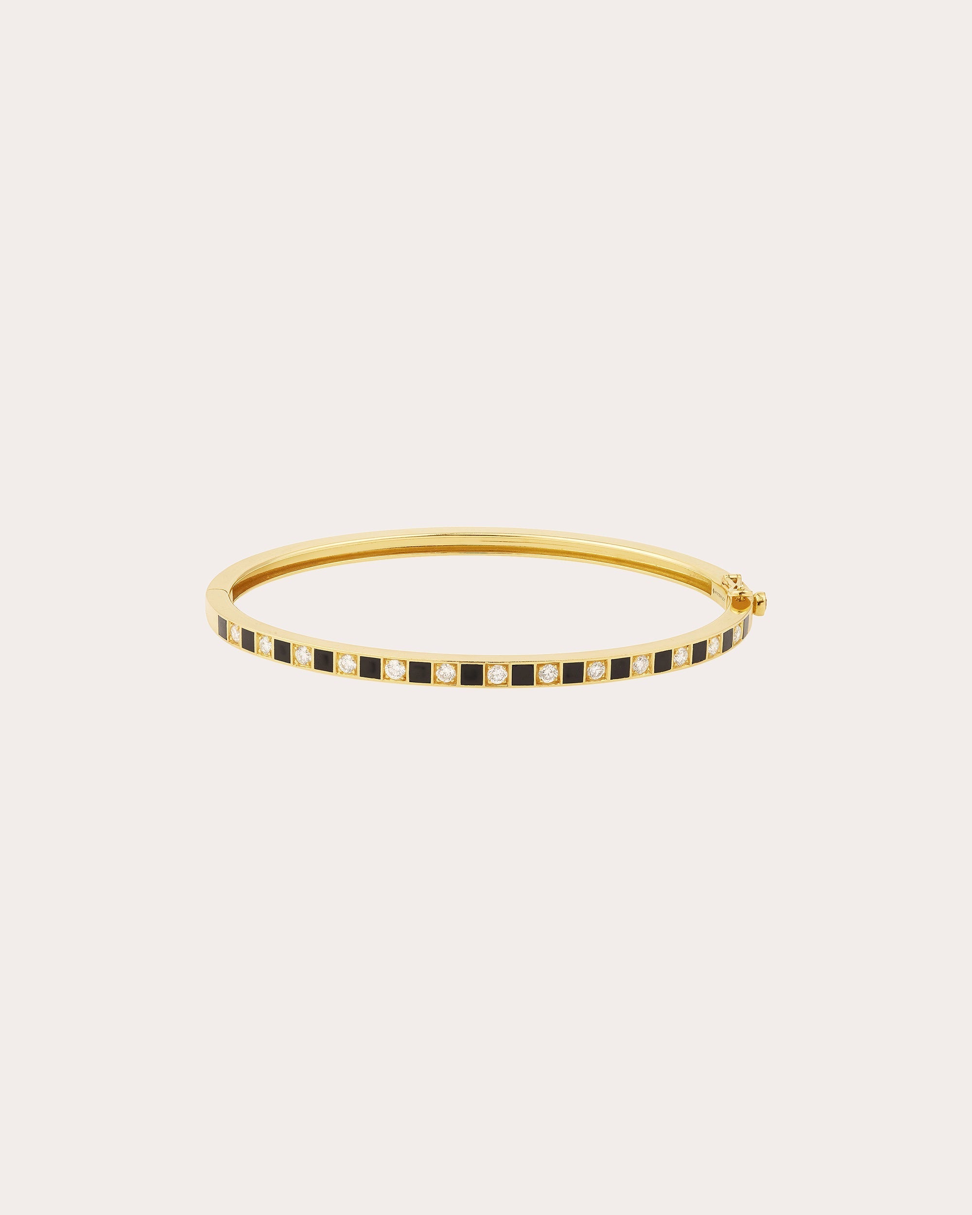 Illusion 18K Gold Lacquer and Lab-Grown Diamond Bracelet