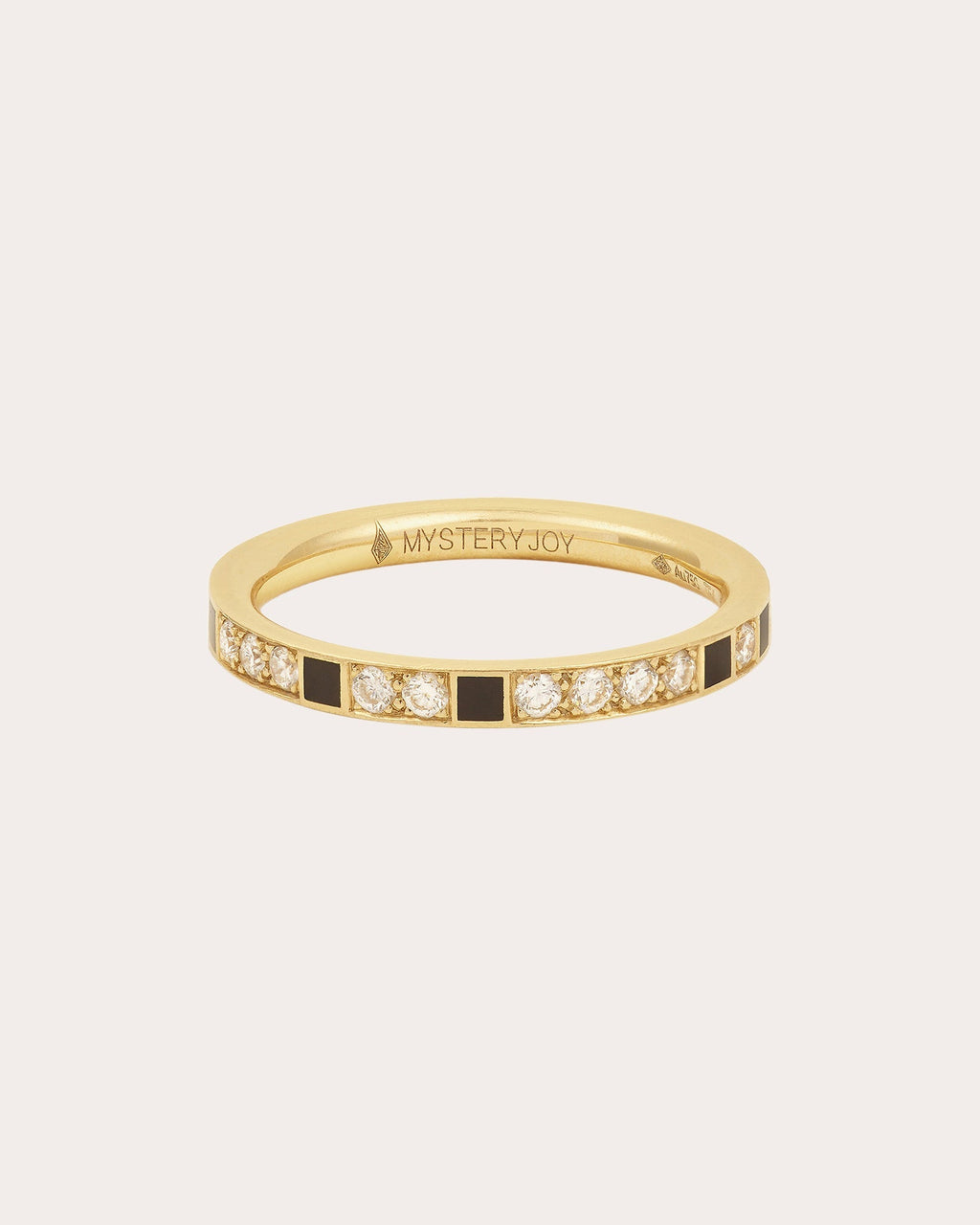 Mystique 18K Gold Lacquer and Lab-Grown Diamond Ring