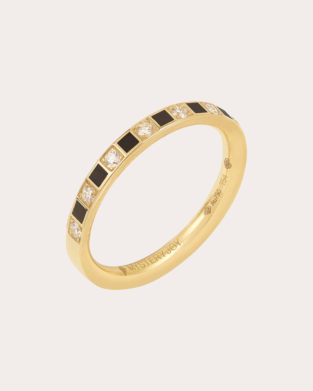 Rêve 18K Gold Lacquer and Lab-Grown Diamond Ring