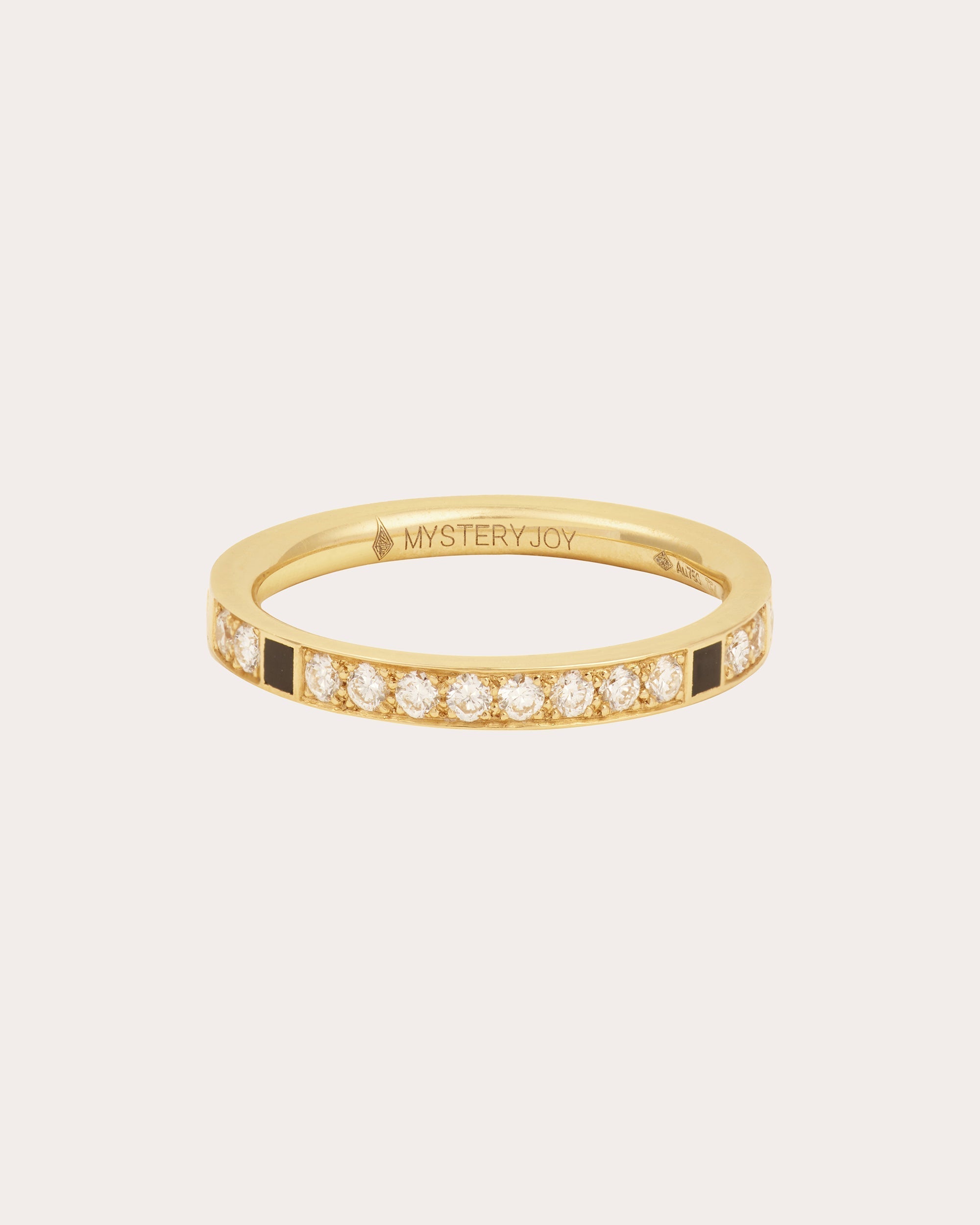 Onirique 18K Gold Lacquer and Lab-Grown Diamond Ring