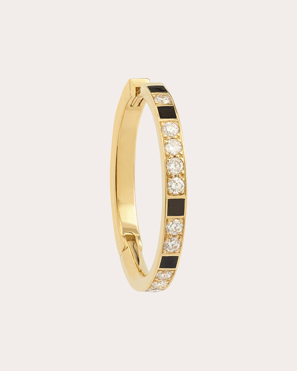 Mystique 18K Gold Lacquer and Lab-Grown Diamond Single Earring