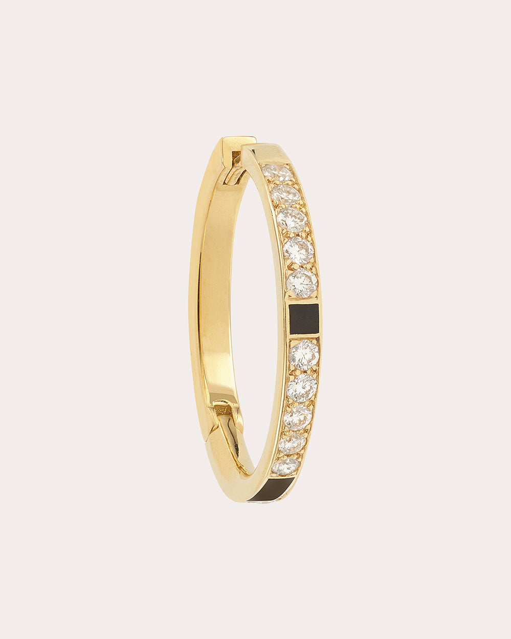 Mirage 18K Gold Lacquer and Lab-Grown Diamond Single Earring