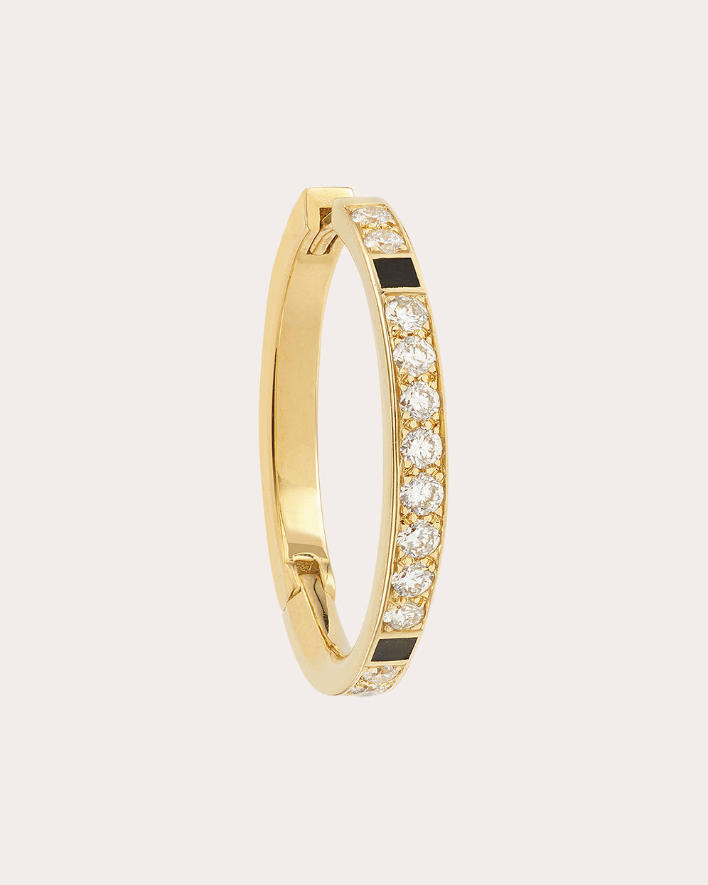 Onirique 18K Gold Lacquer and Lab-Grown Diamond Single Earring