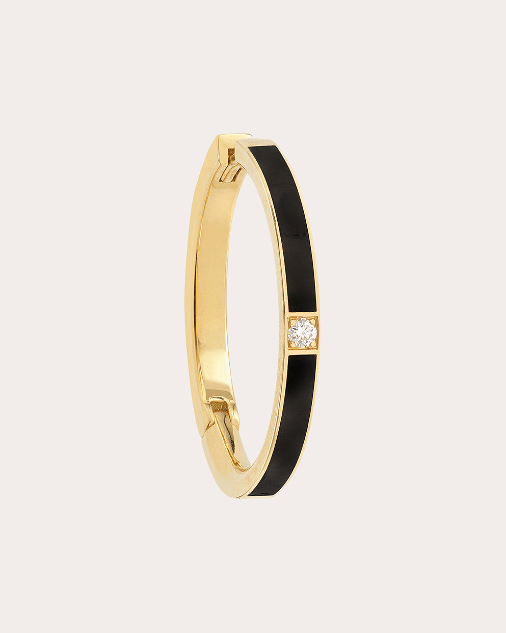 Songe 18K Gold Lacquer and Lab-Grown Diamond Single Earring