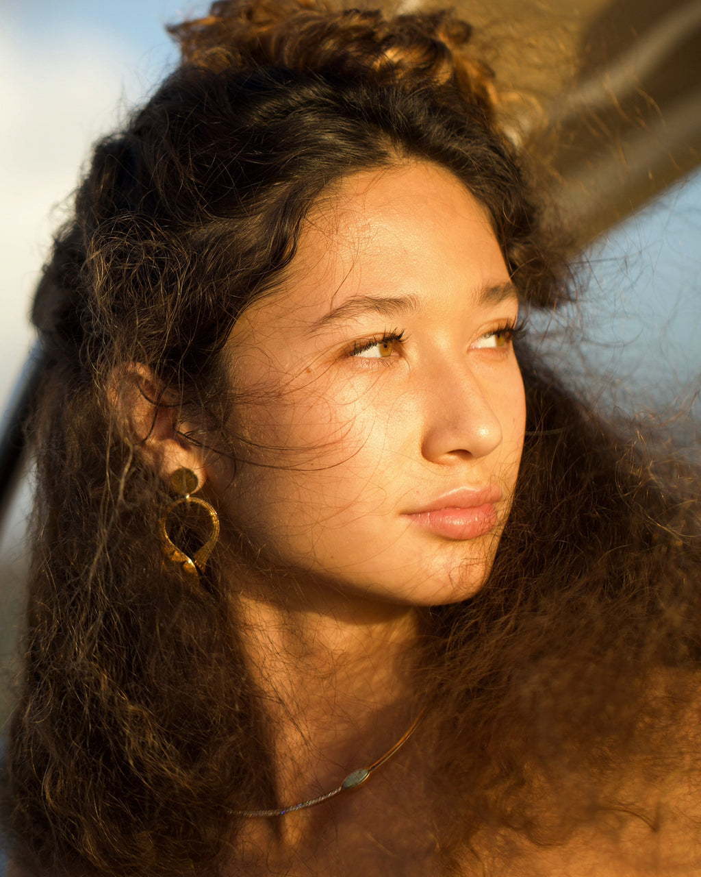 Tulum 18K Gold Earrings