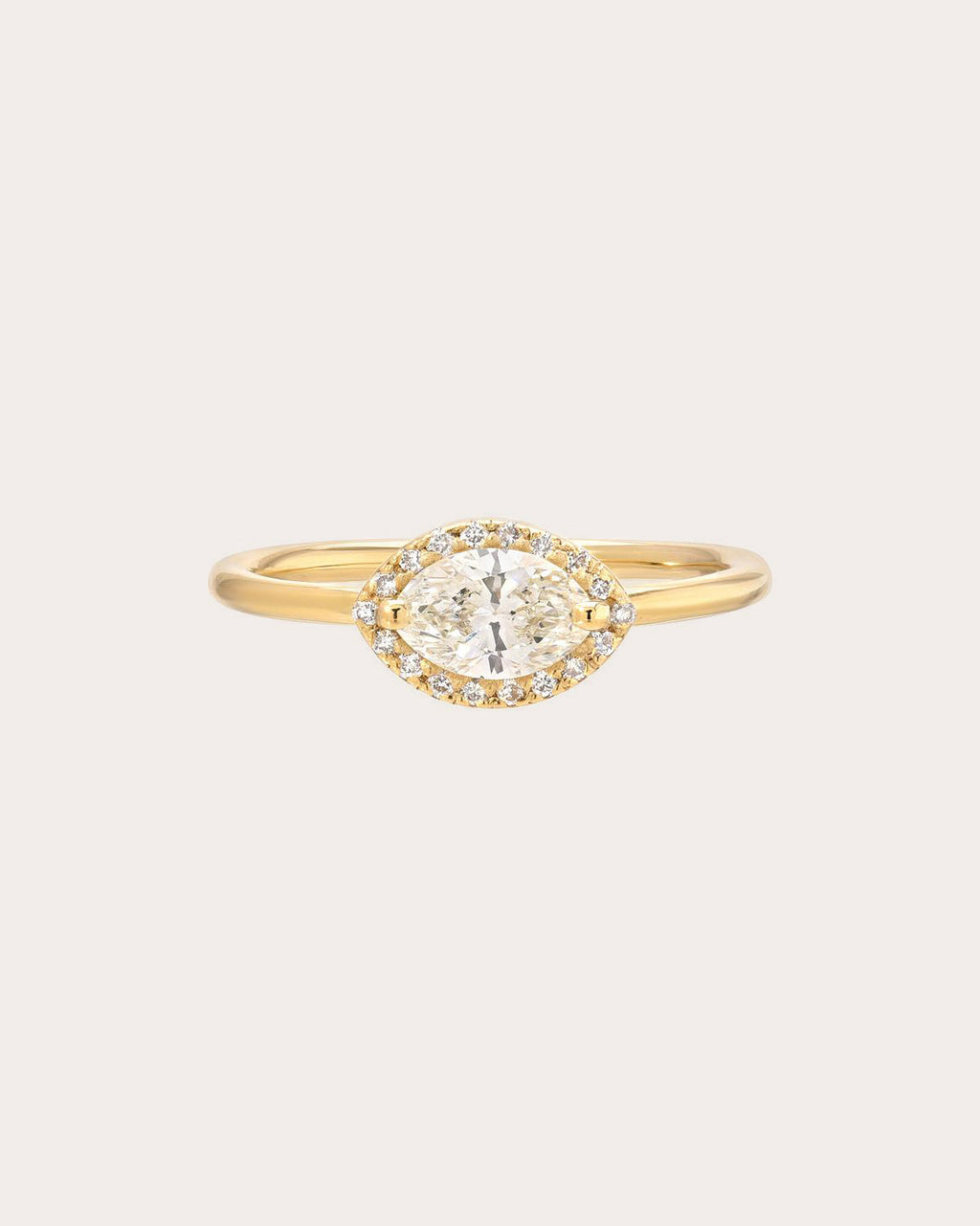 Mariana Halo Diamond Ring