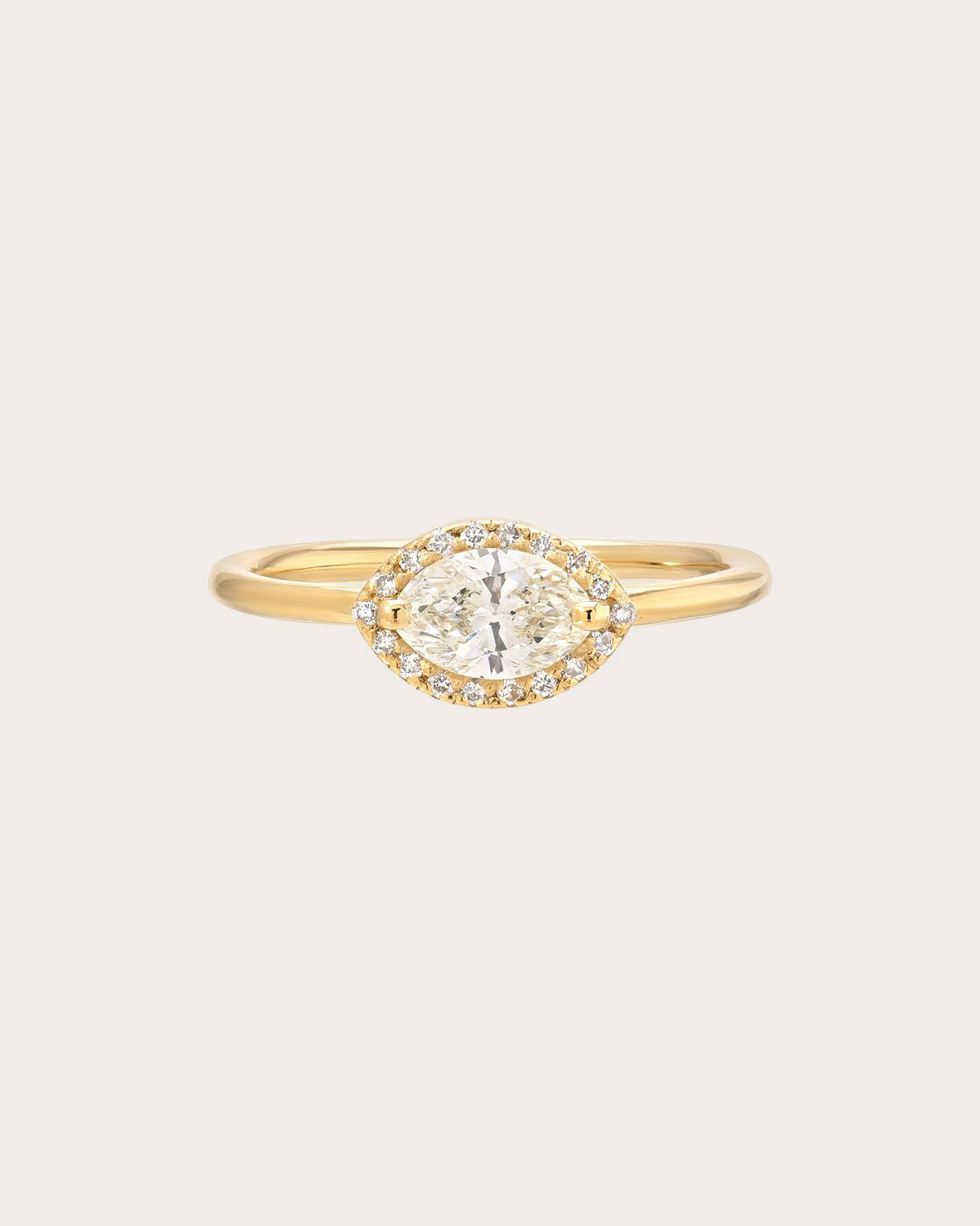 Mariana Halo Diamond Ring