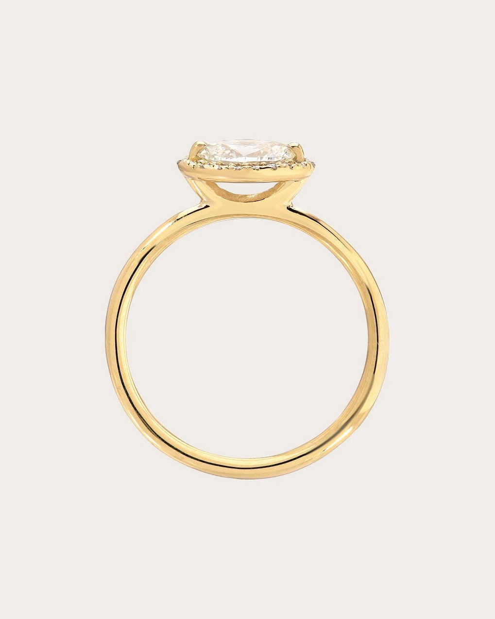 Mariana Halo Diamond Ring