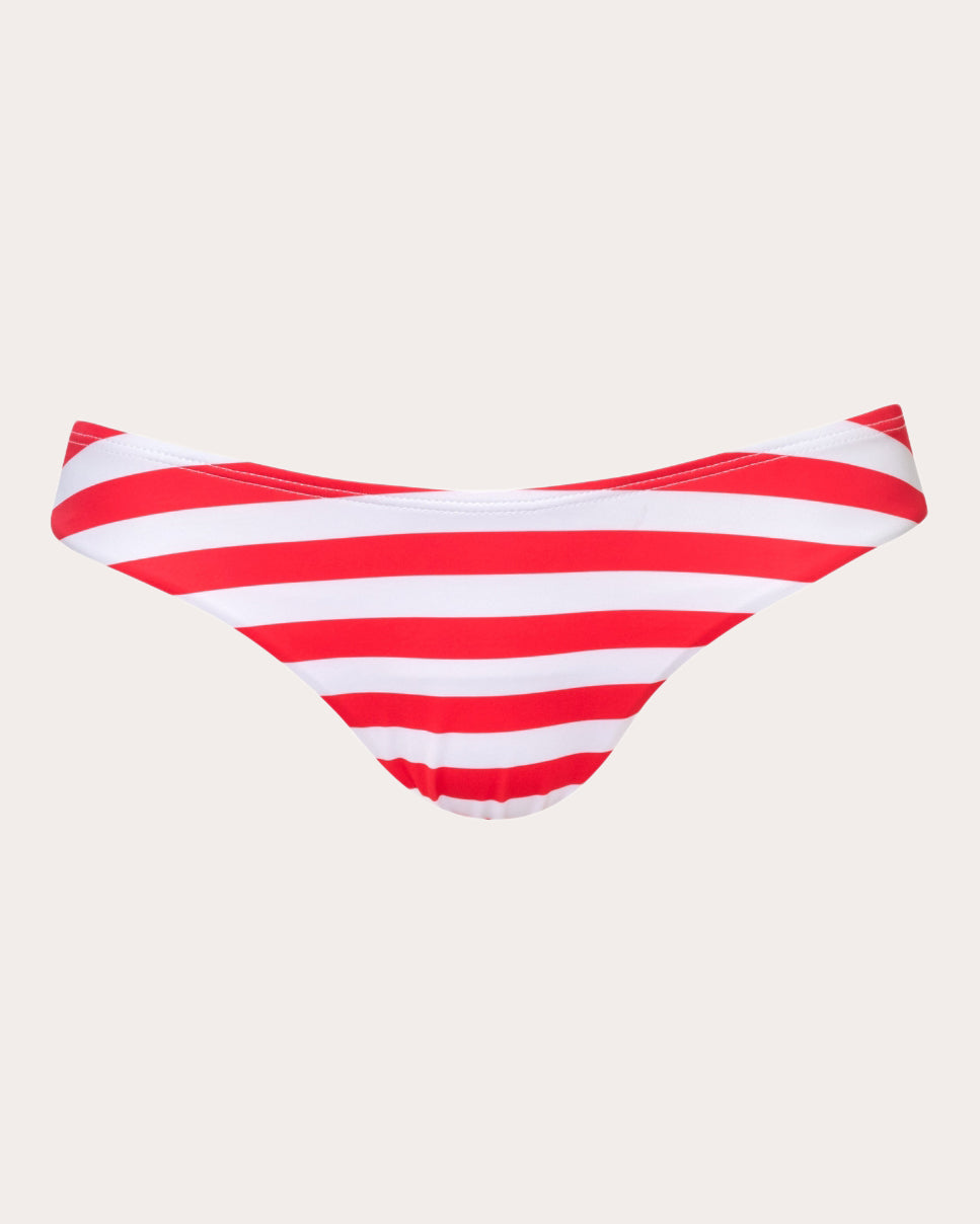 Mexico Striped Low-Rise Bikini Brief