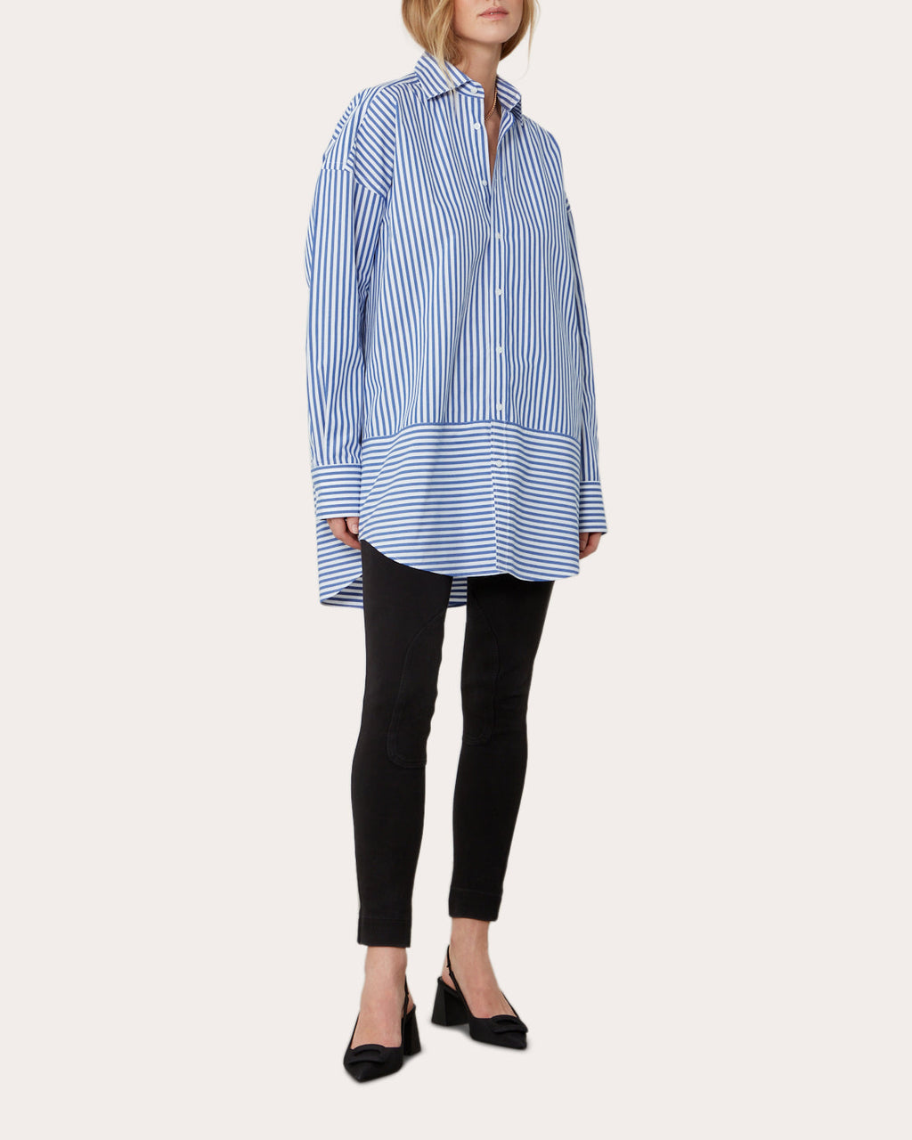 The Molly Oversized Cotton-Poplin Shirt