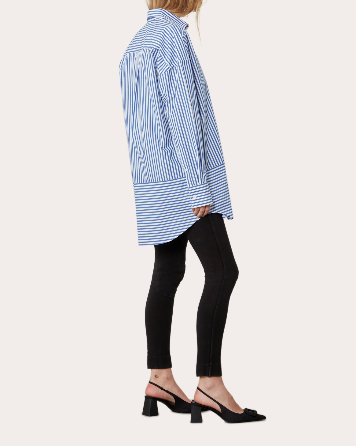 The Molly Oversized Cotton-Poplin Shirt