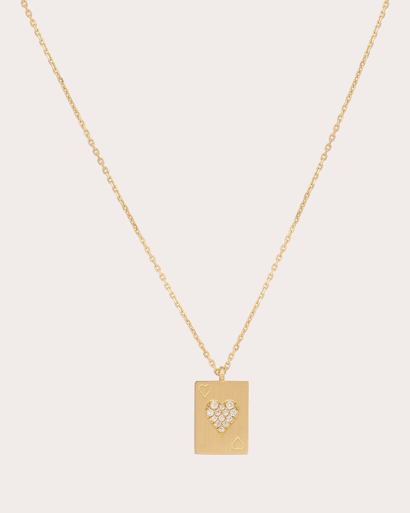 Âme 18K Gold and Lab-Grown Diamond Pendant Necklace